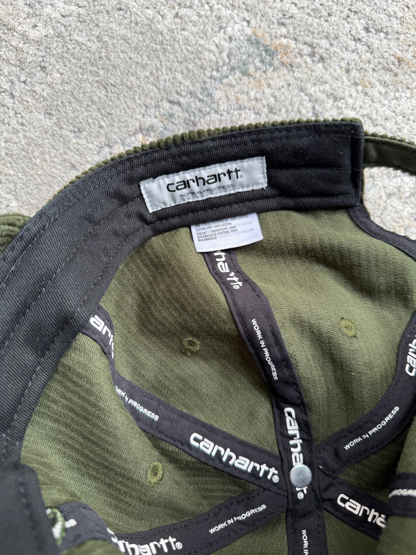 Carhartt WiP Corduroy Cap (OS)