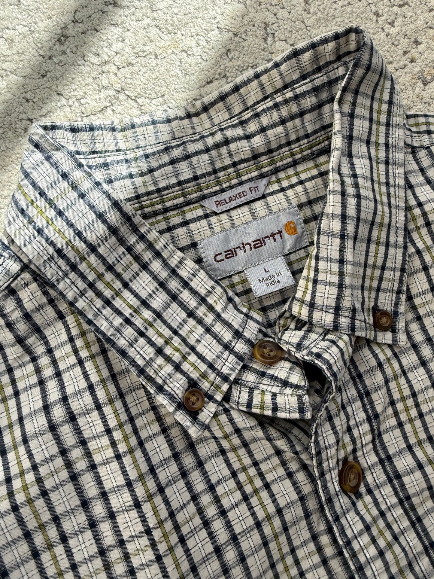 Carhartt Short-Sleeve Relaxed Fit Shirt (L)