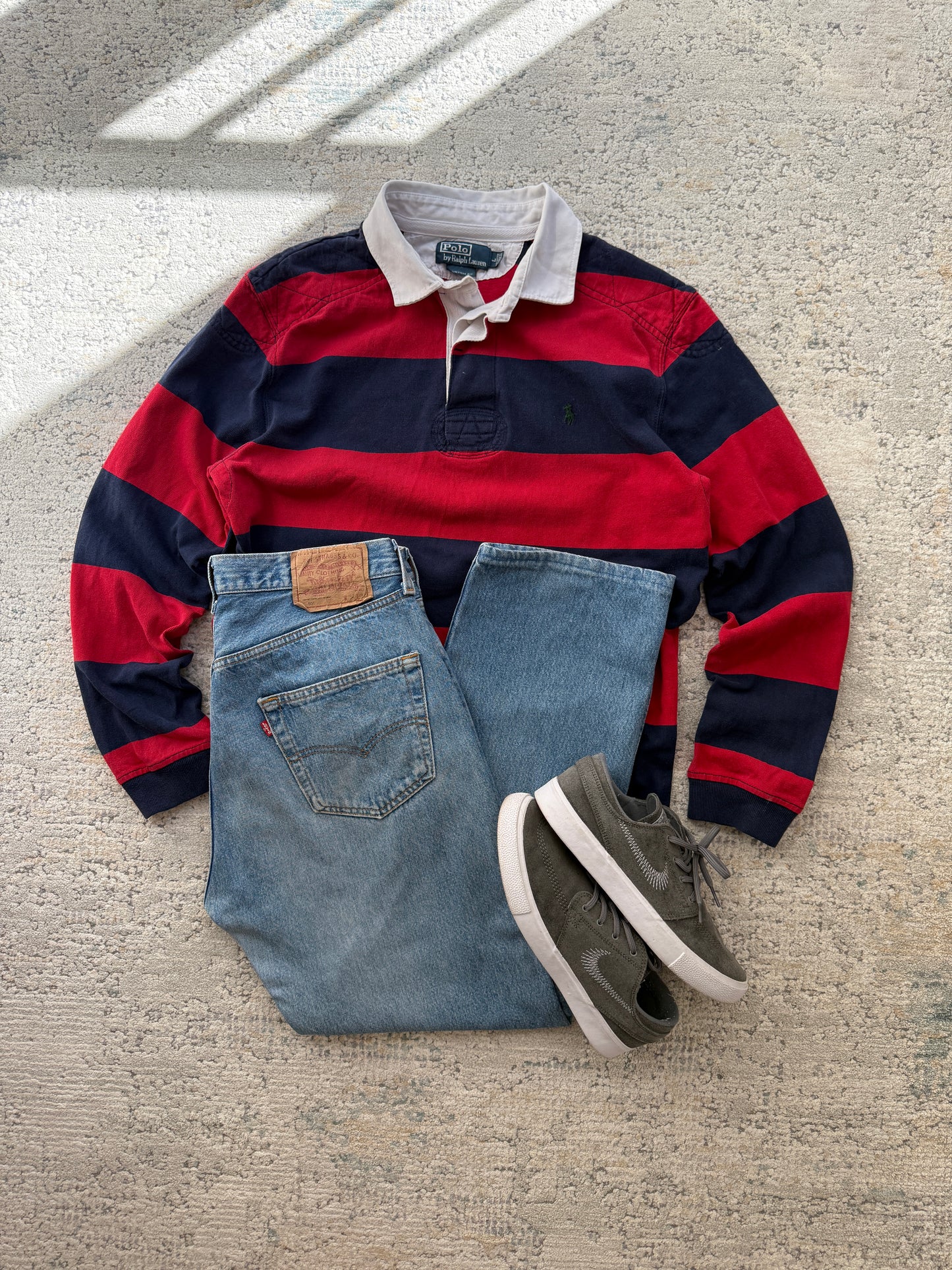 Ralph Lauren Rugby Polo Longsleeve (M)