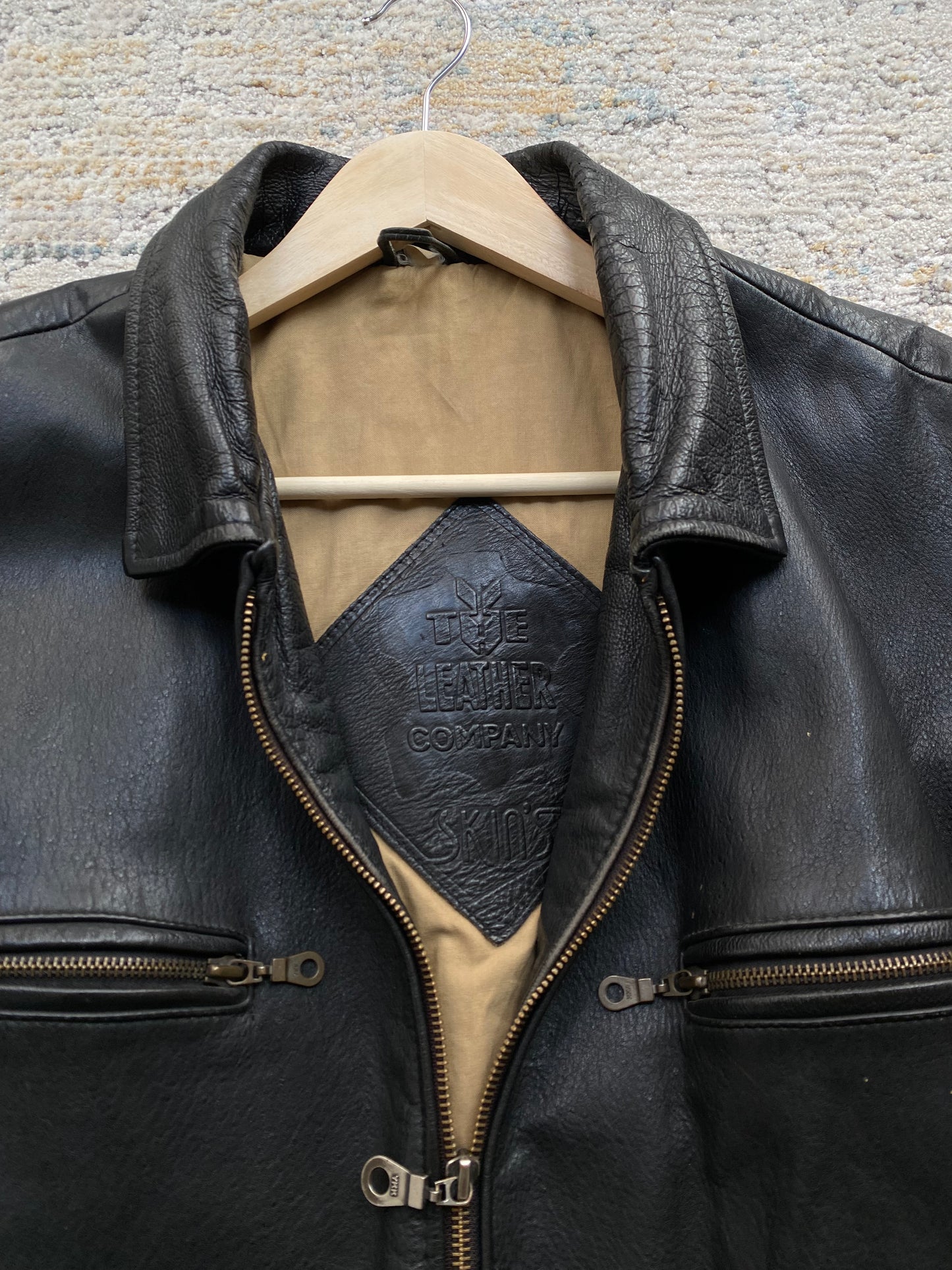 The Leather Company Skin’s 90’s Vintage Leather Jacket