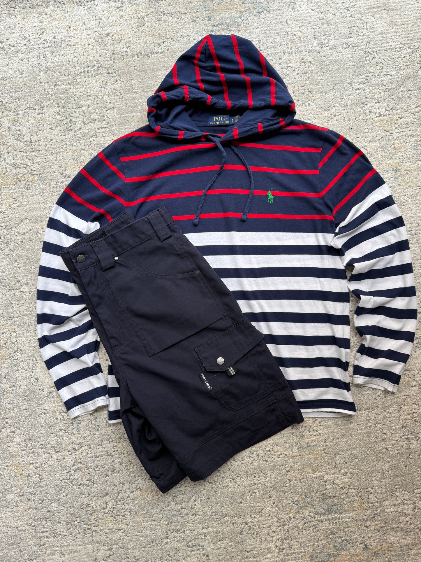 Ralph Lauren Striped Hoodie (S)