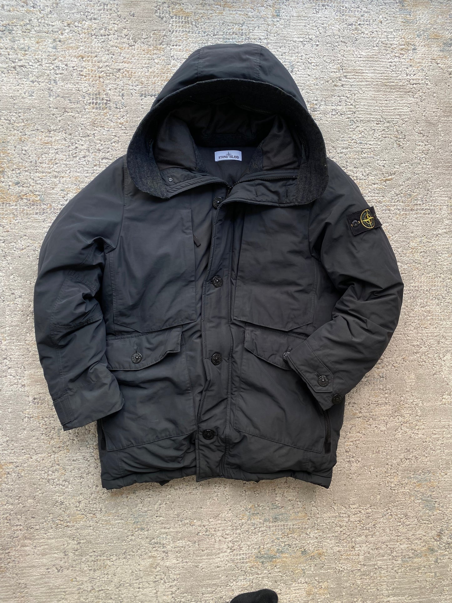 Stone Island Micro Reps Down Puffer Jacket (L)