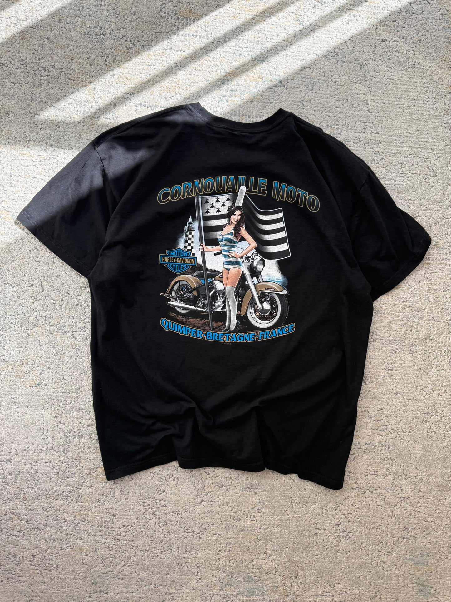 Harley Davidson Cornouaille Moto Tee (XL)