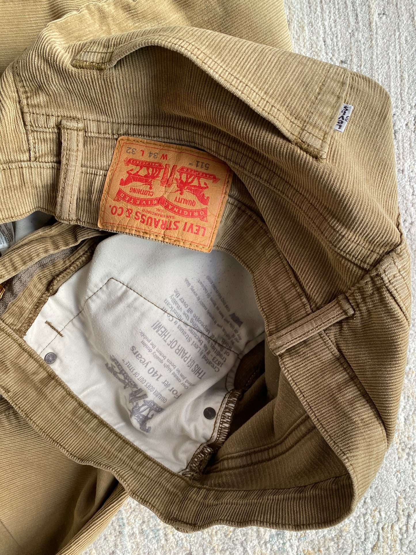 Levi’s 511 Vintage Corduroy Pant