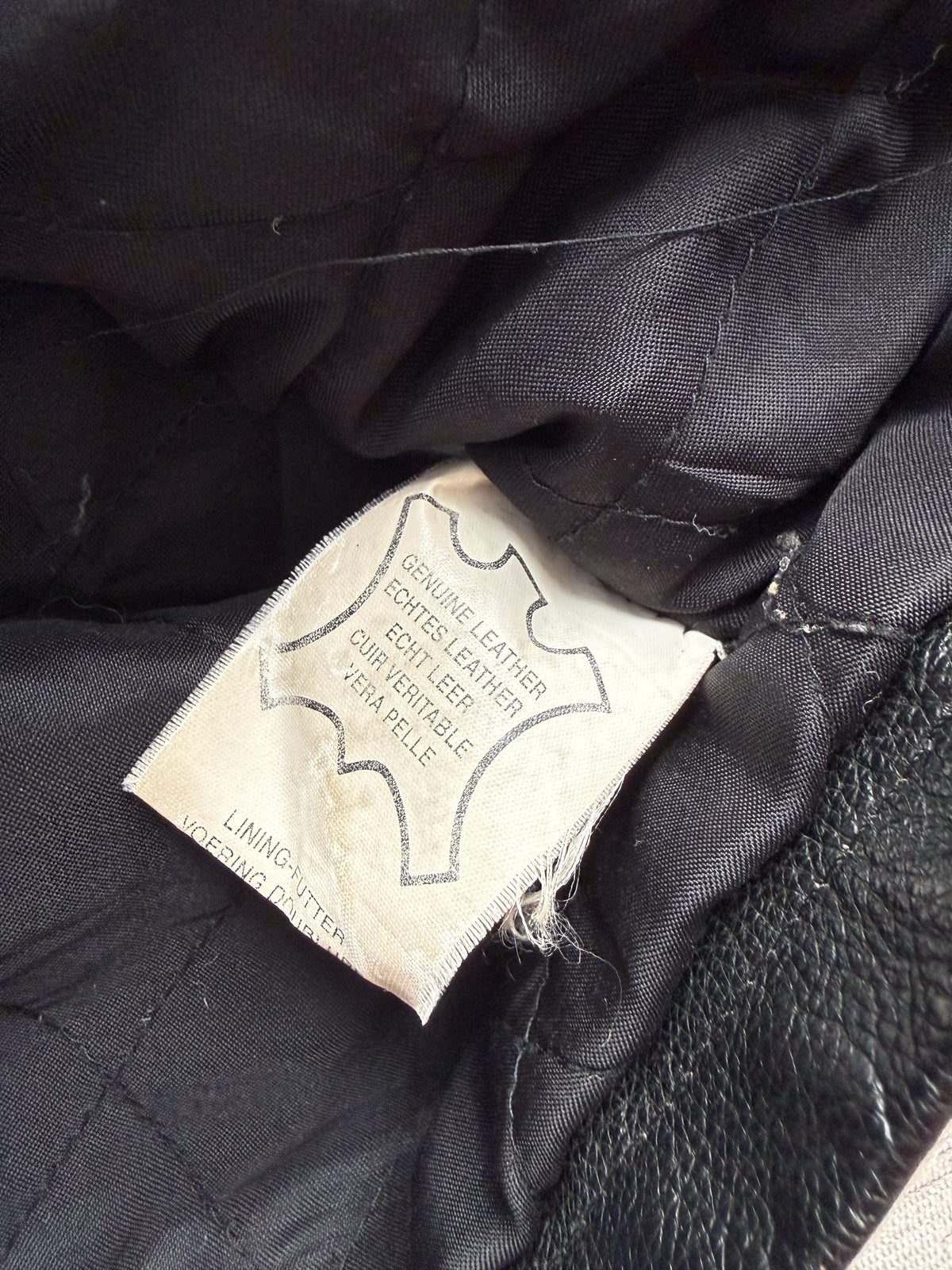 Vintage 90s Allison Wingate Genuine Leather Jacket (XL)
