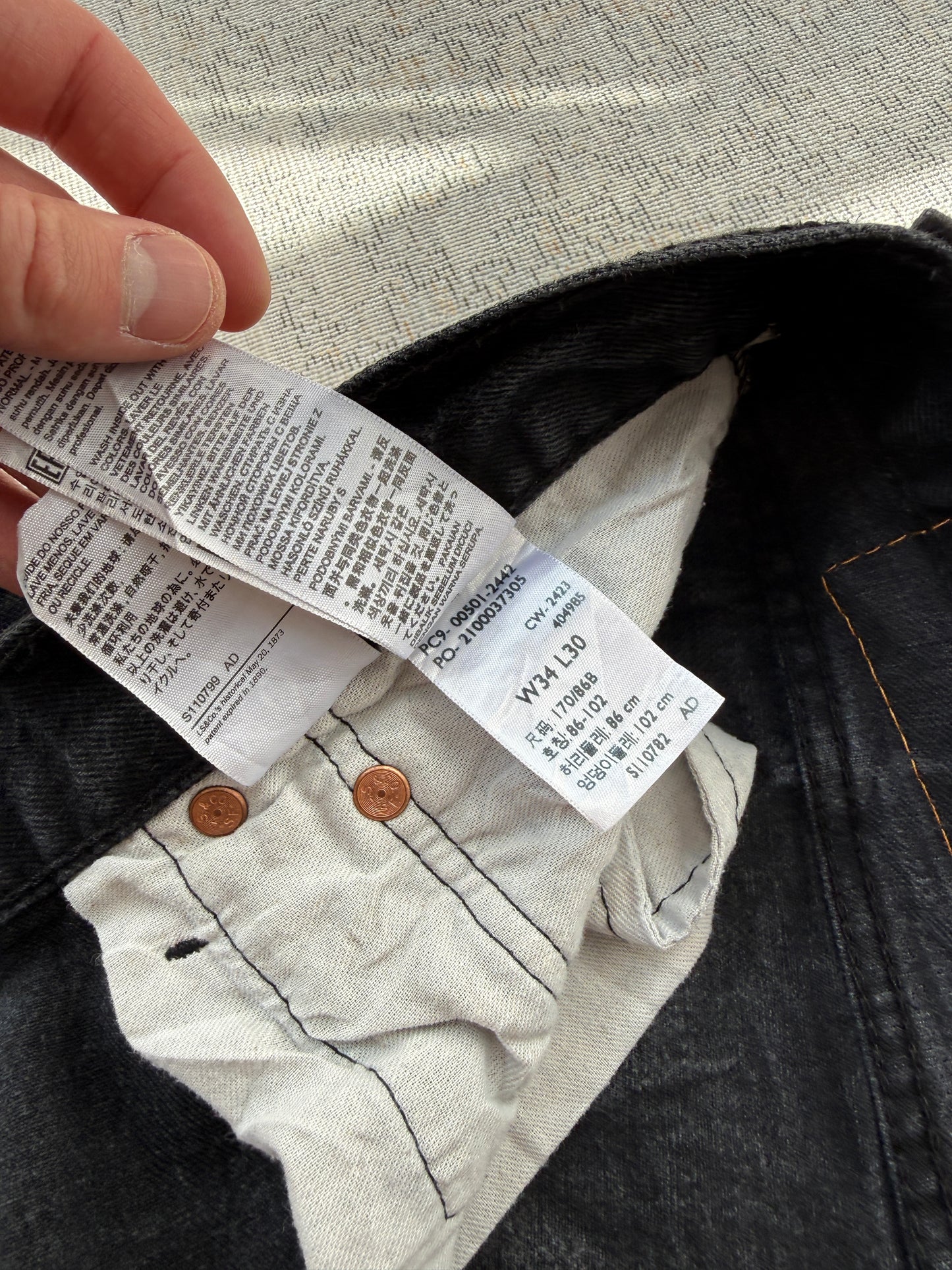 Levi’s 501 Jeans (W34 L30)