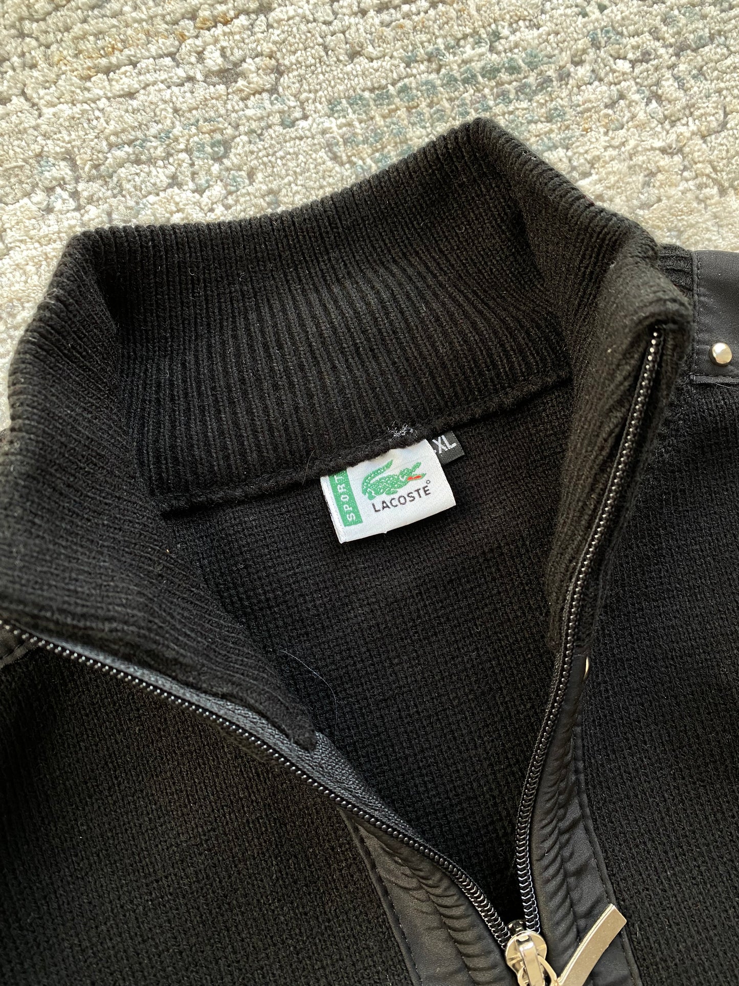 Lacoste Full-Zip Sweater (XL)