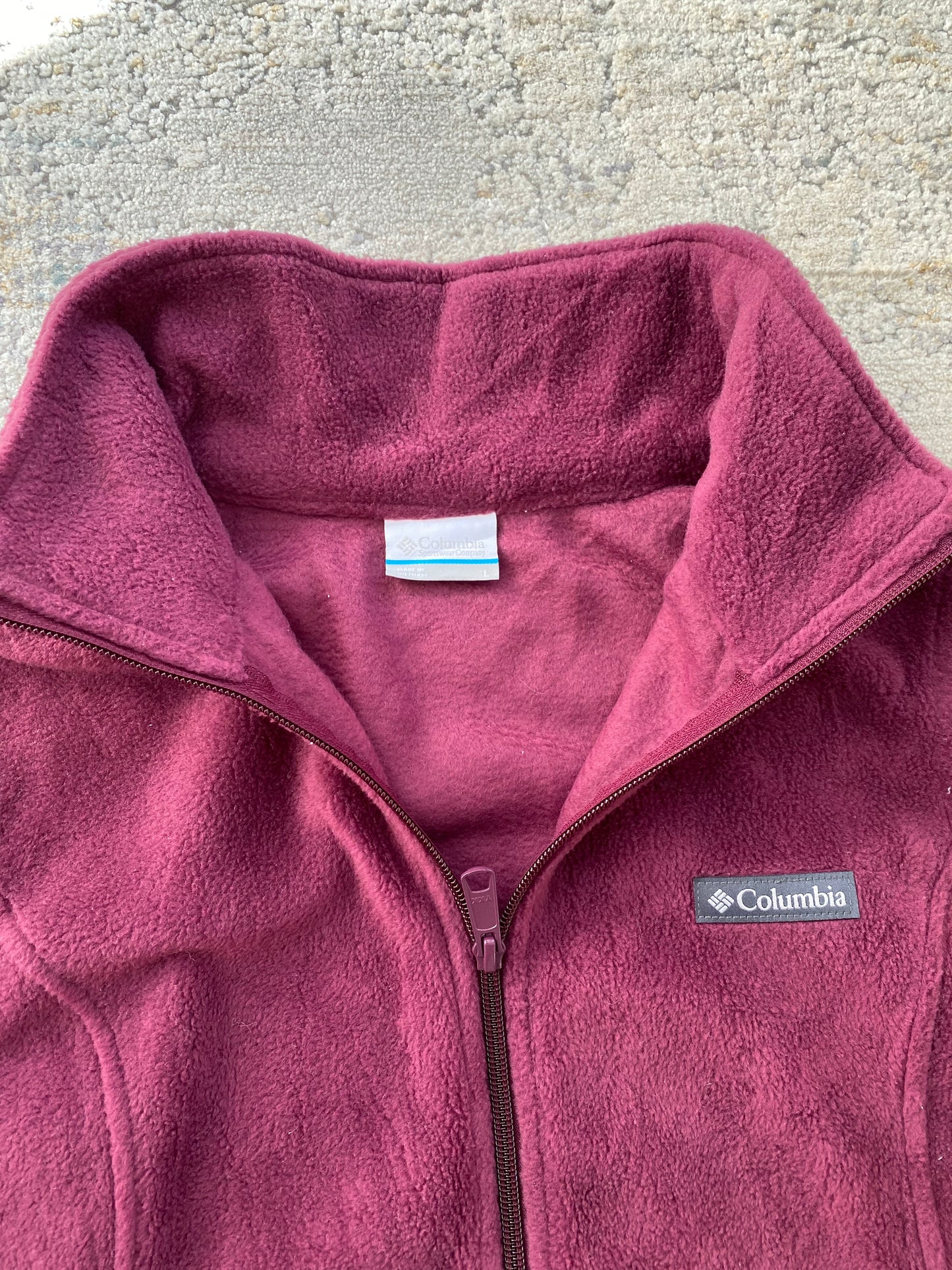 Columbia Fleece Vest (L)