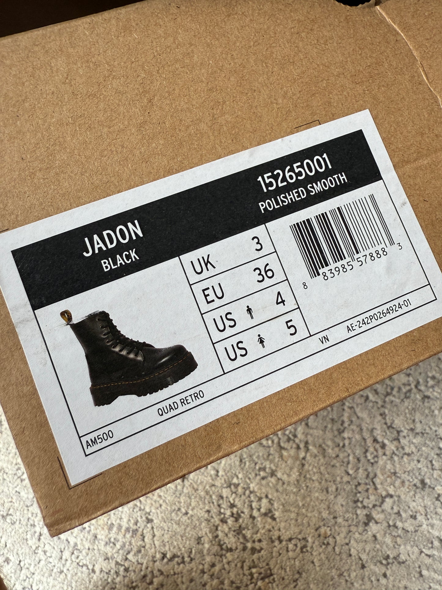 Jadon Black In Smooth Leather (36)