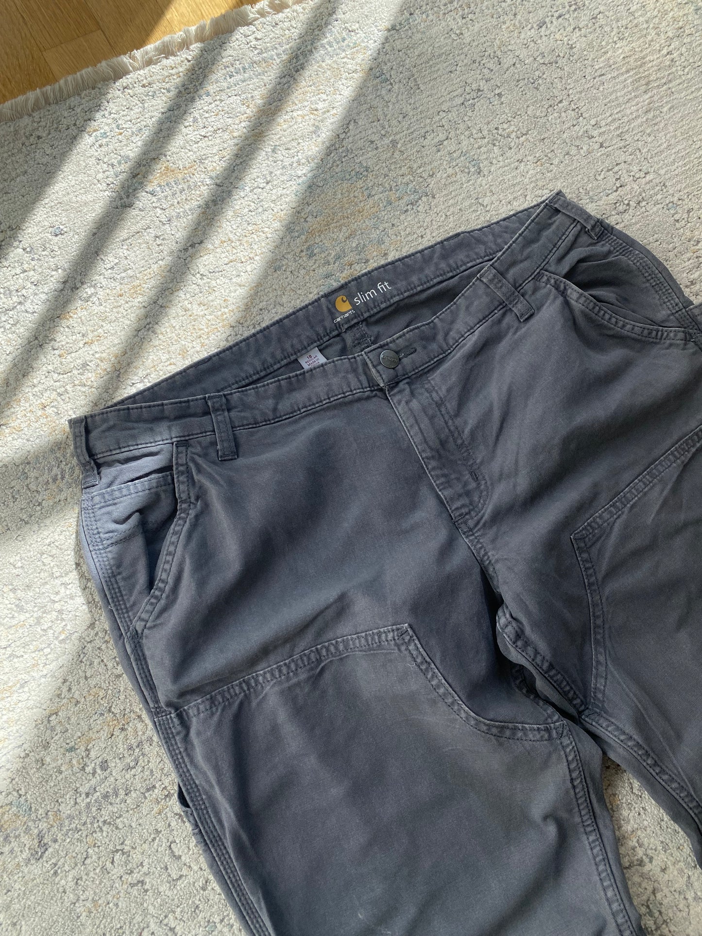 Carhartt Double Knee Slim Fit Pant (W34 L32)