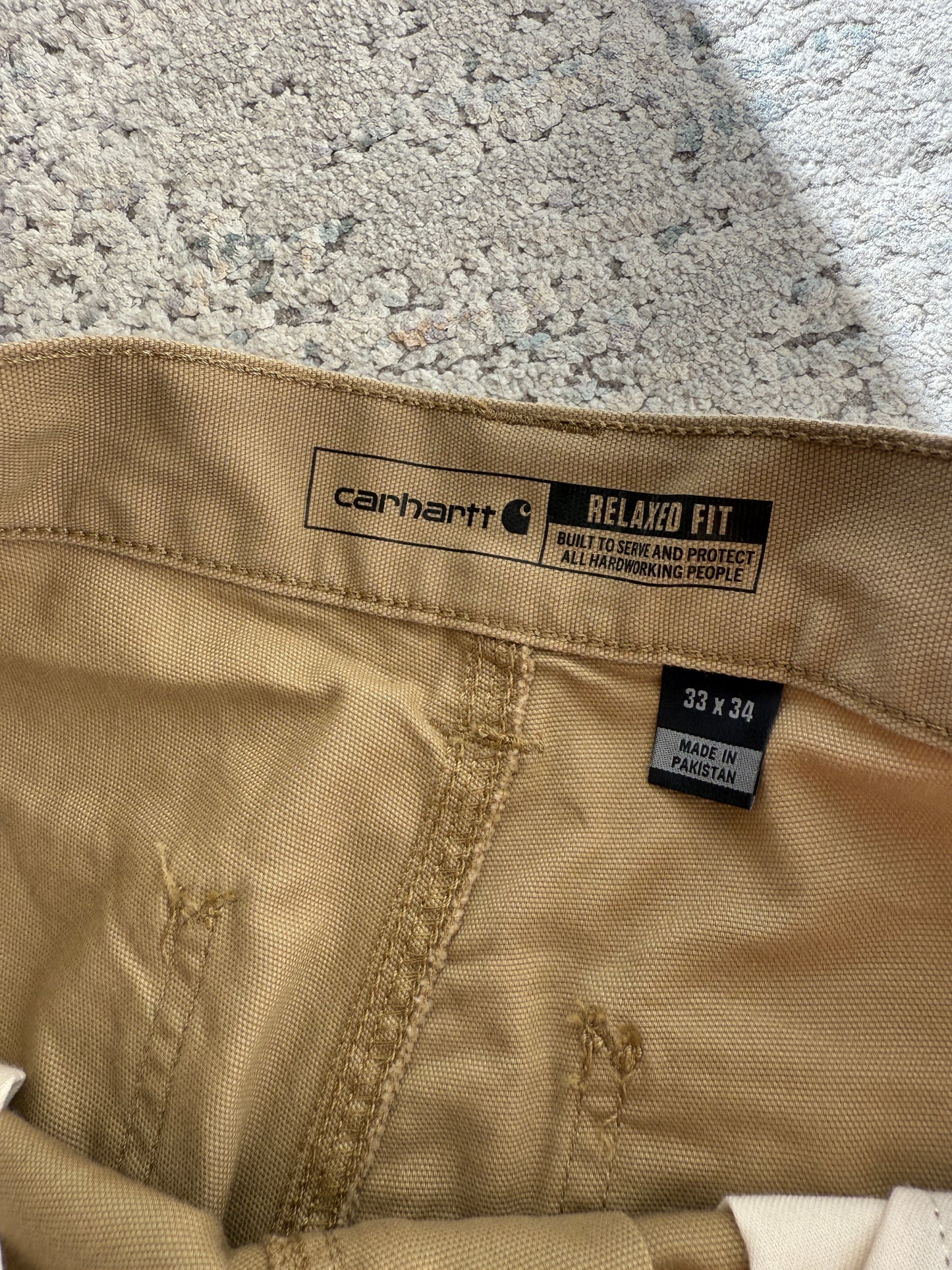 Carhartt Relaxed Fit Carpenter Pant (W33 L34)