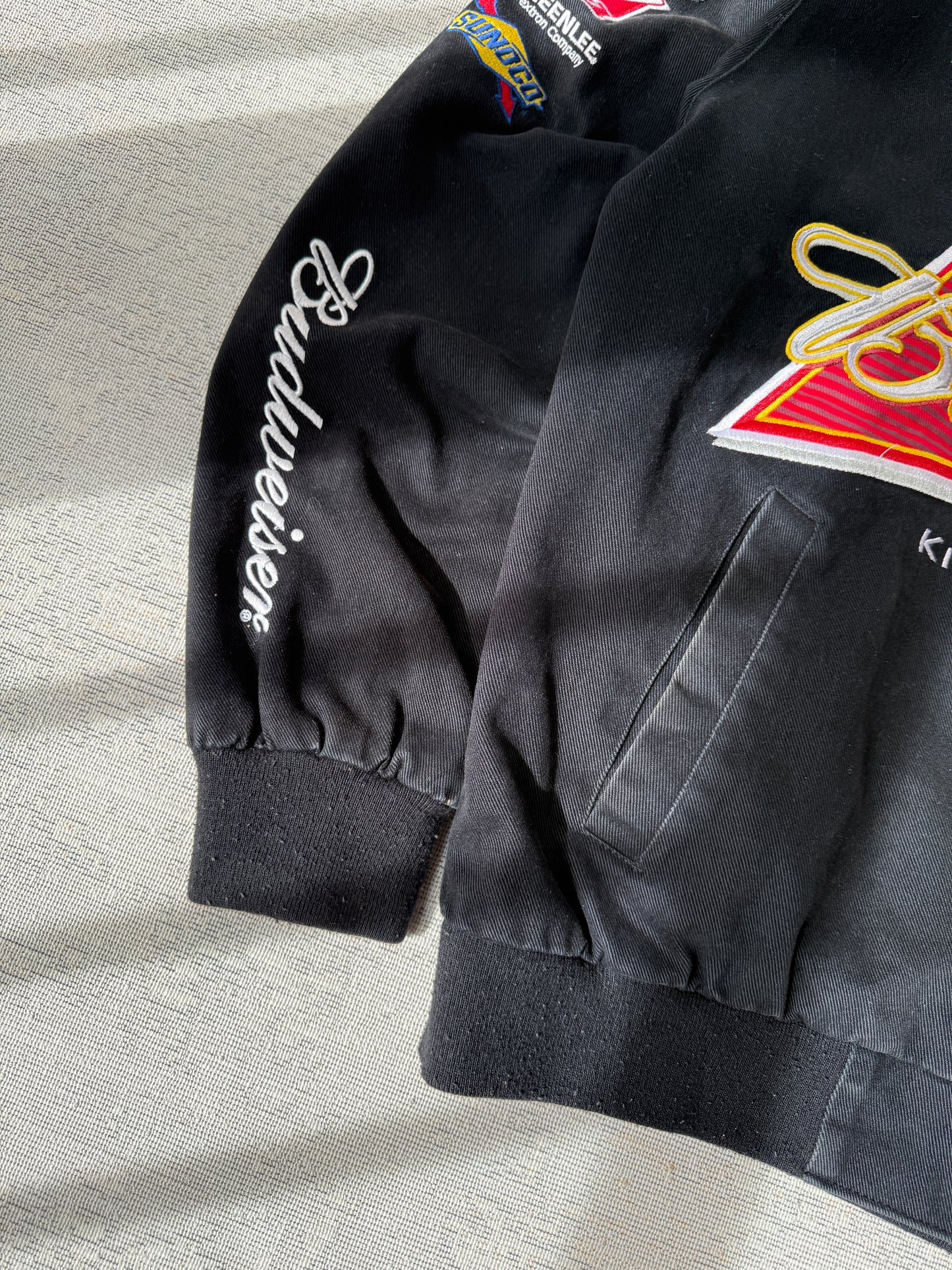 Vintage NASCAR Budweiser Racing Jacket – Kevin Harvick Edition (XL)