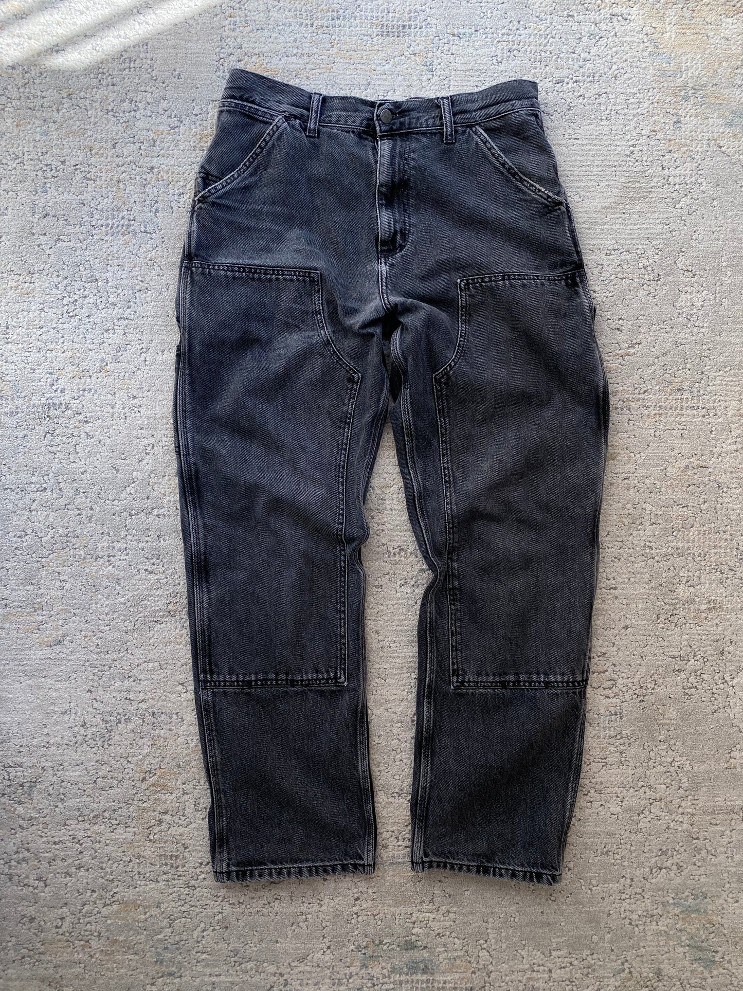 Carhartt Faded Gray Double Knee Pant (W30 L32)