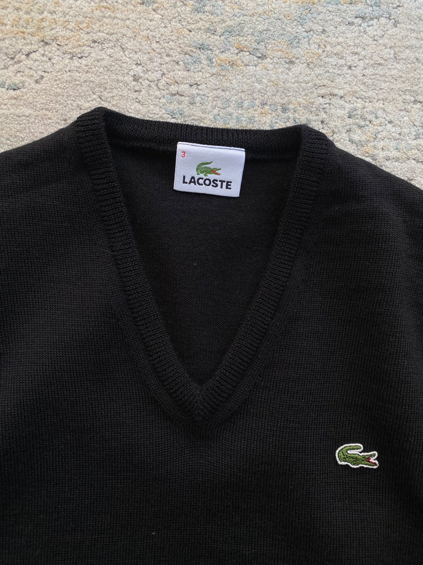 Lacoste Classic Wool Sweater Vest (M)