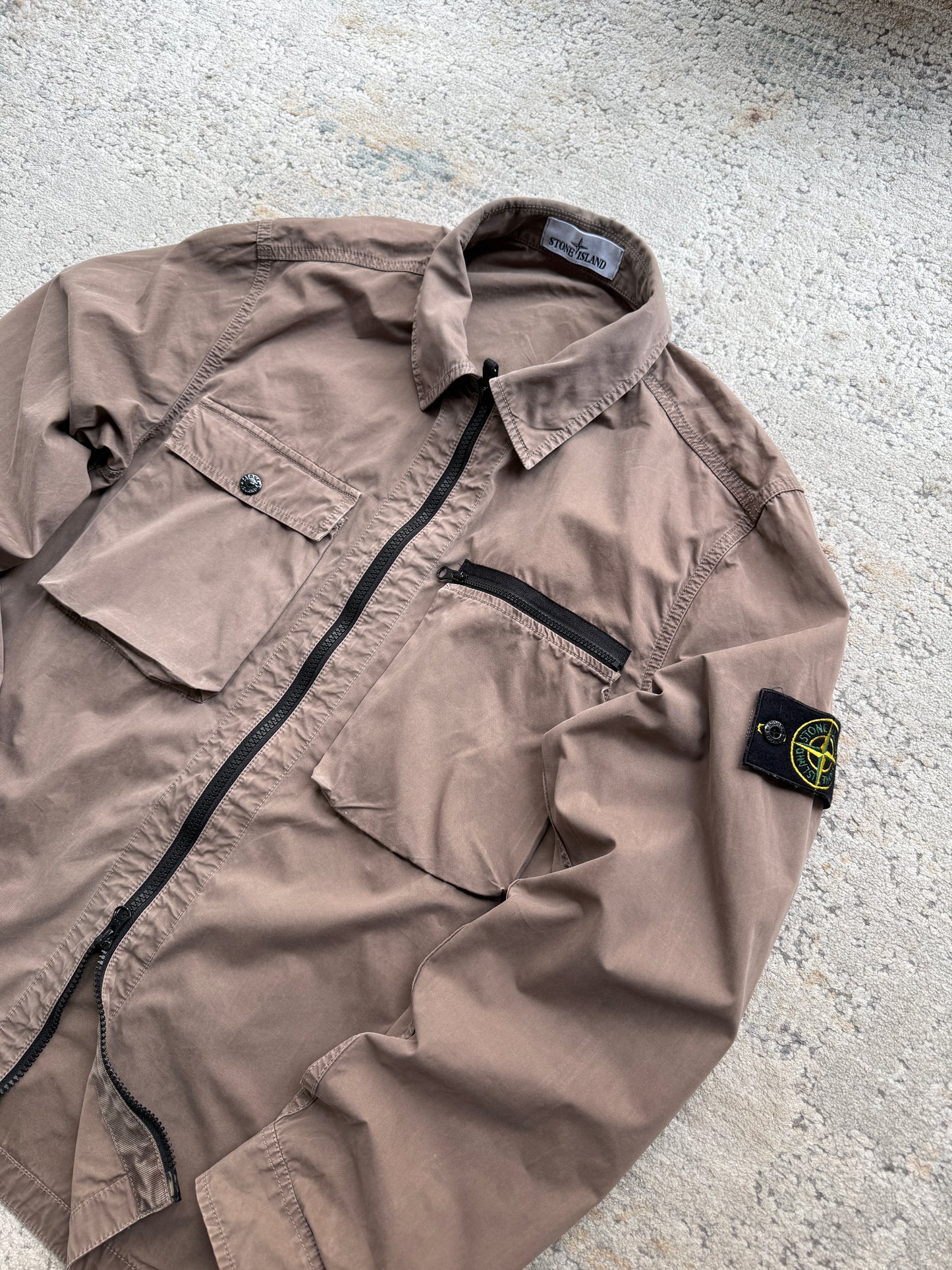 Stone Island Fv04 Faded Overshirt (M)