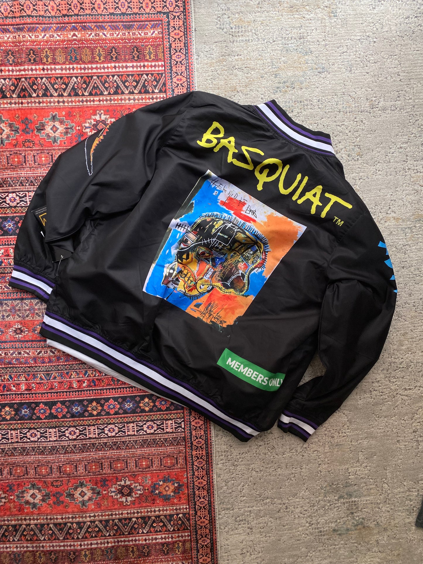 Jean Michel Basquiat Jacket Members Only (L)