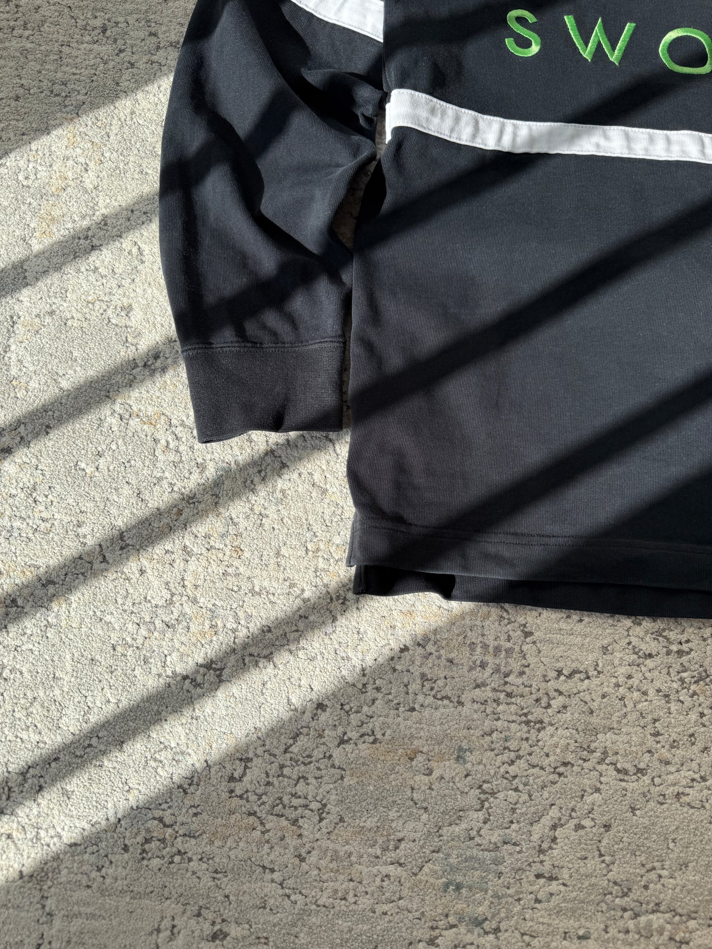 Nike Swoosh Rugby Longsleeve Polo (S)