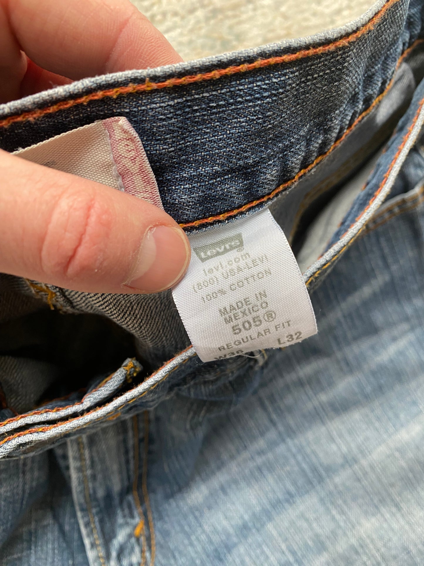 Levi’s 505 Regular 00’s Jeans (W36 L32)