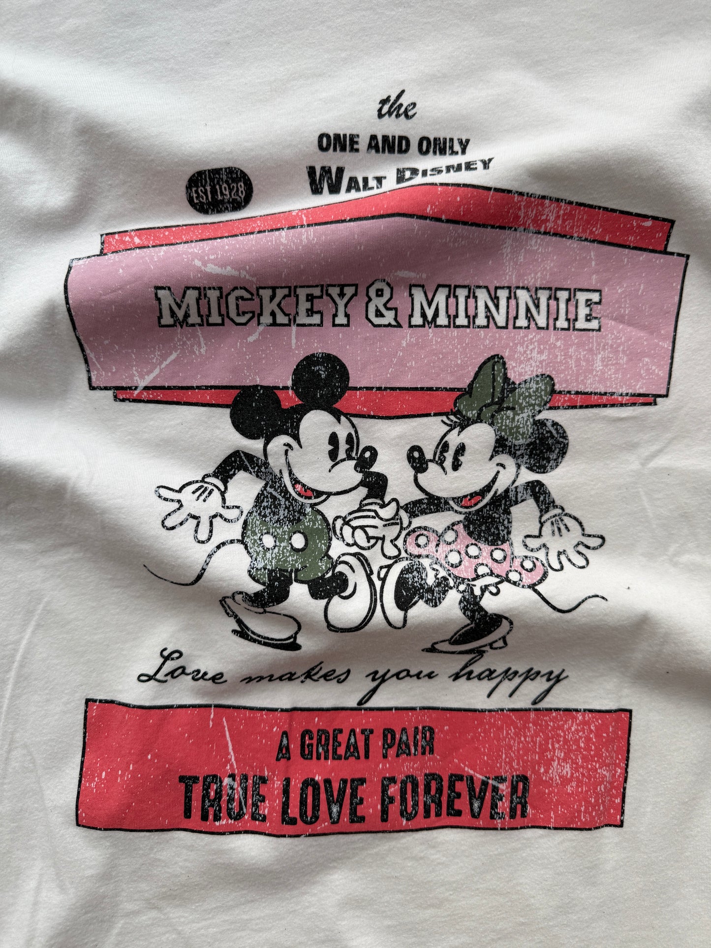 Disney Mickey & Minnie Tee (S)
