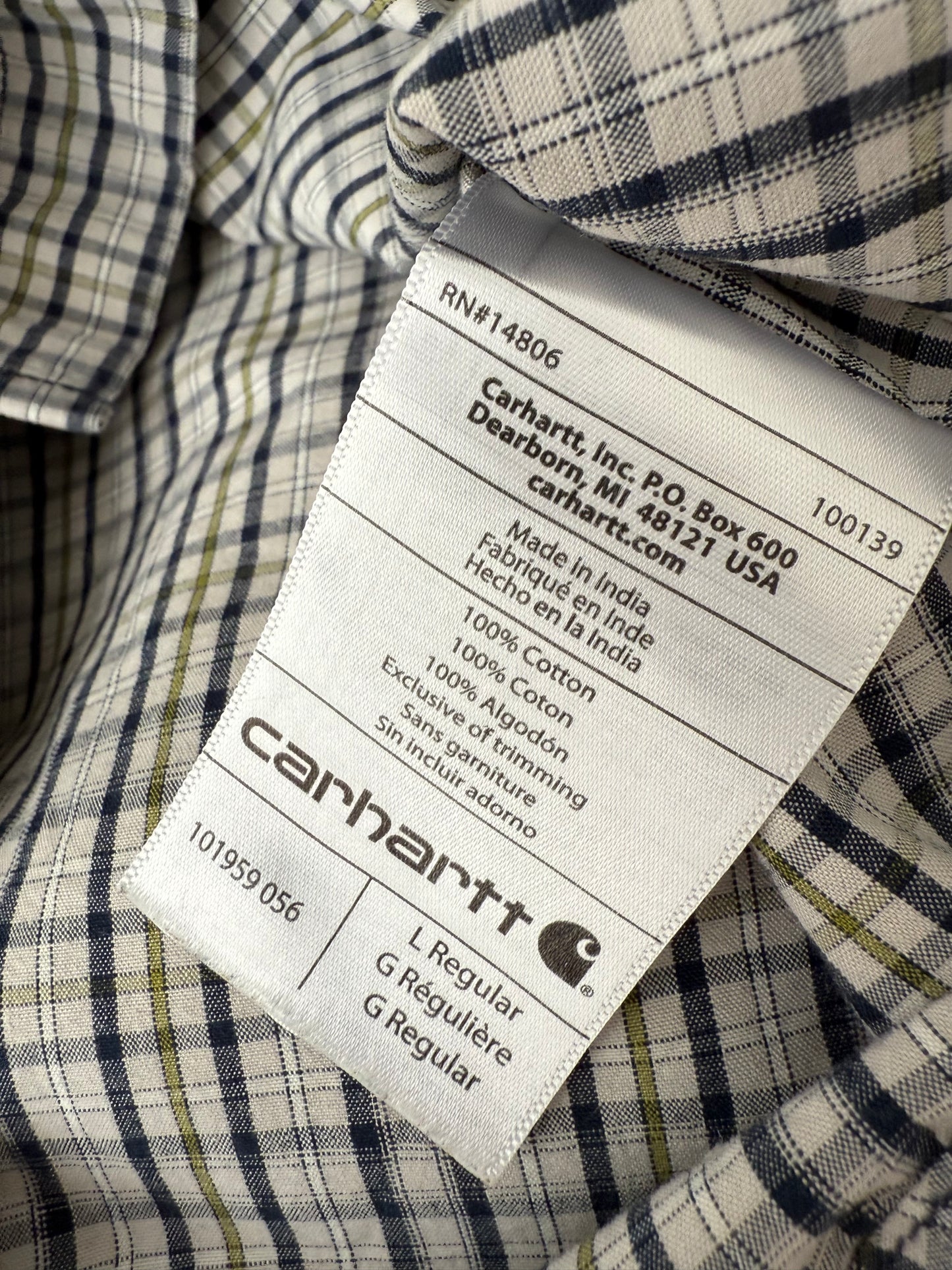 Carhartt Short-Sleeve Relaxed Fit Shirt (L)