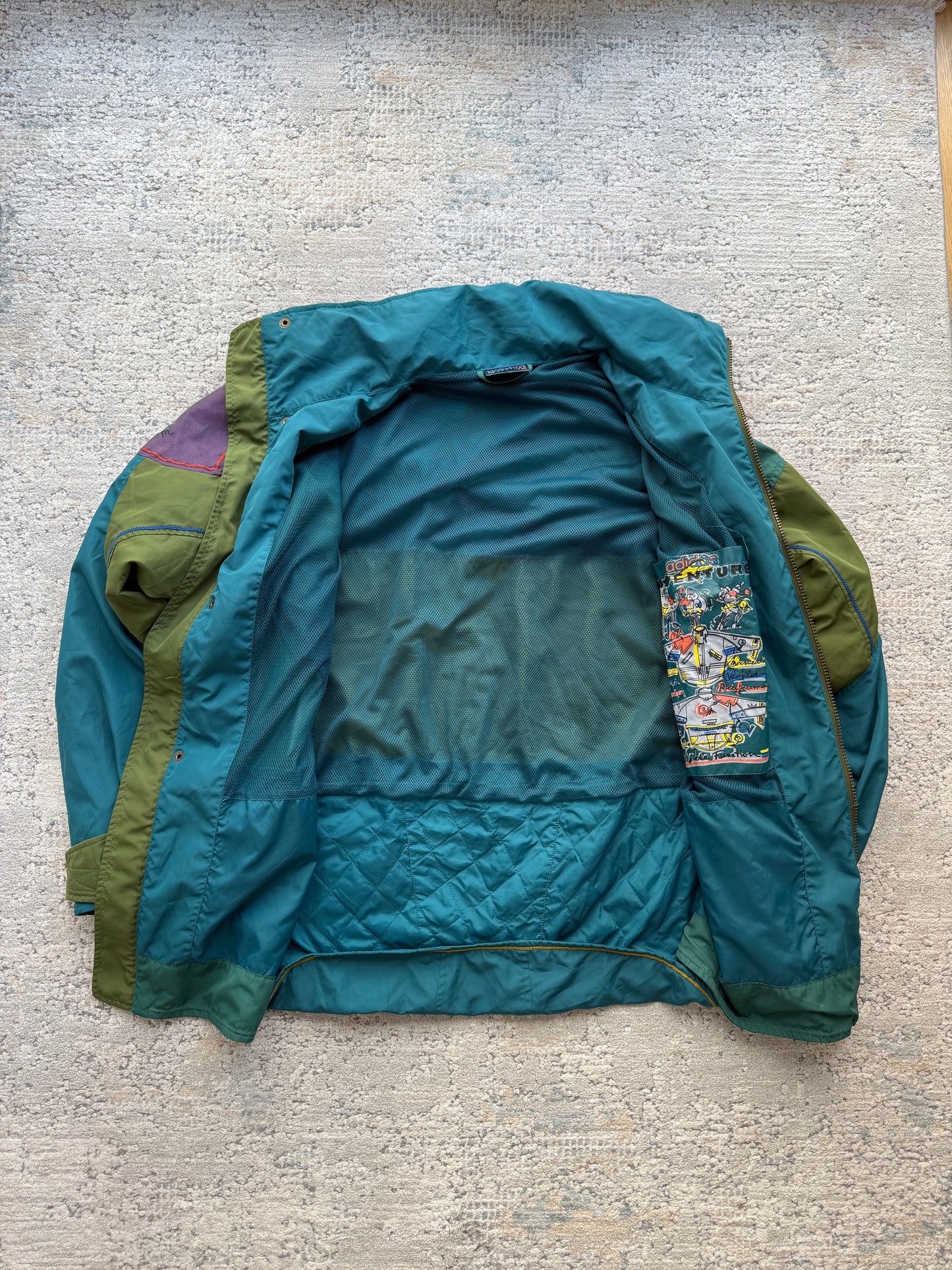 Adidas Early 00’s Windbreaker Jacket (L)