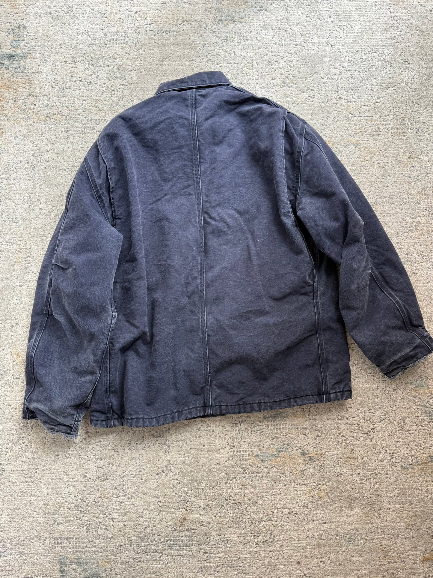 Carhartt FR Vintage Jacket in Marine Blue Made in US (XL)