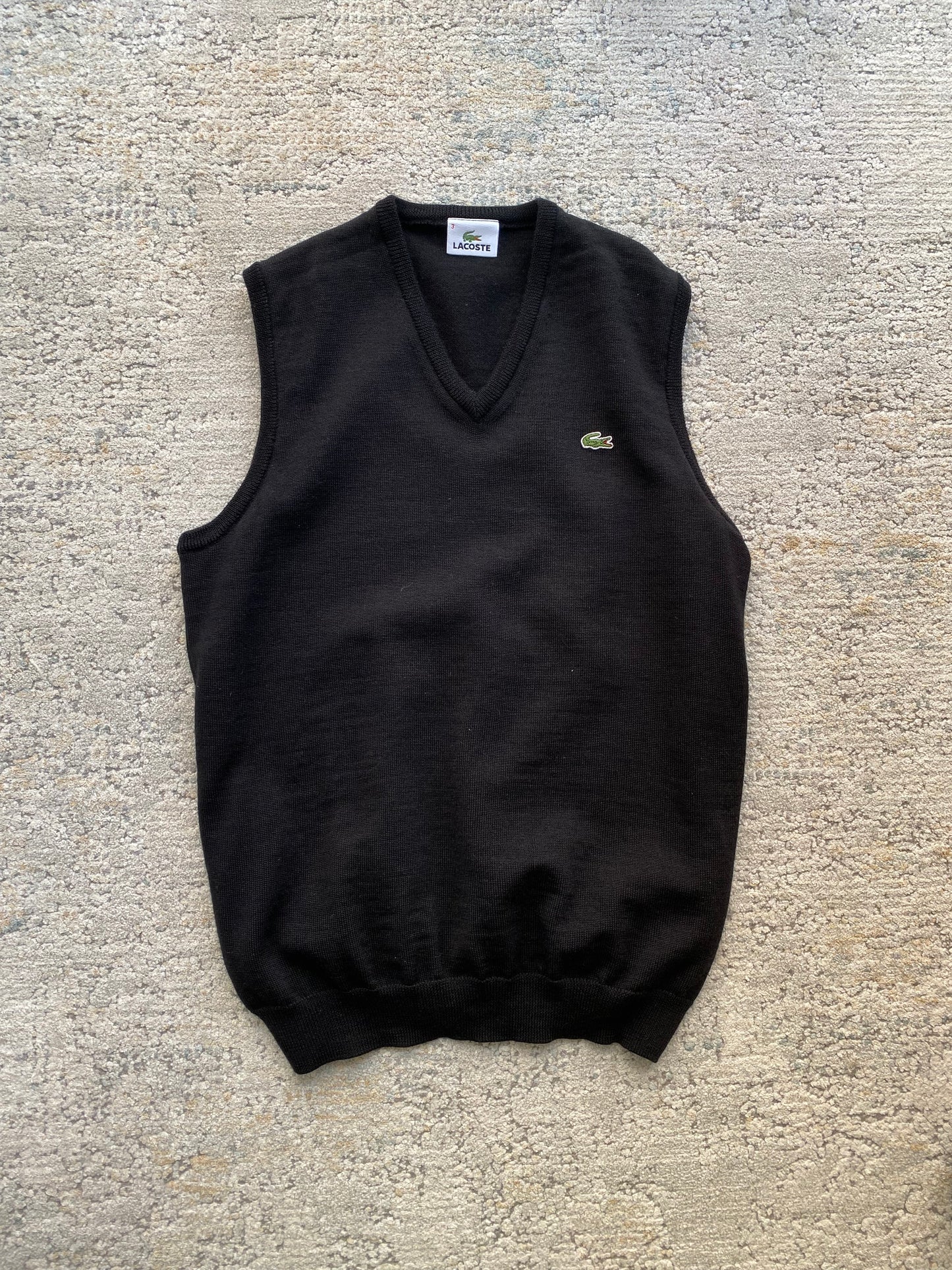 Lacoste Classic Wool Sweater Vest (M)