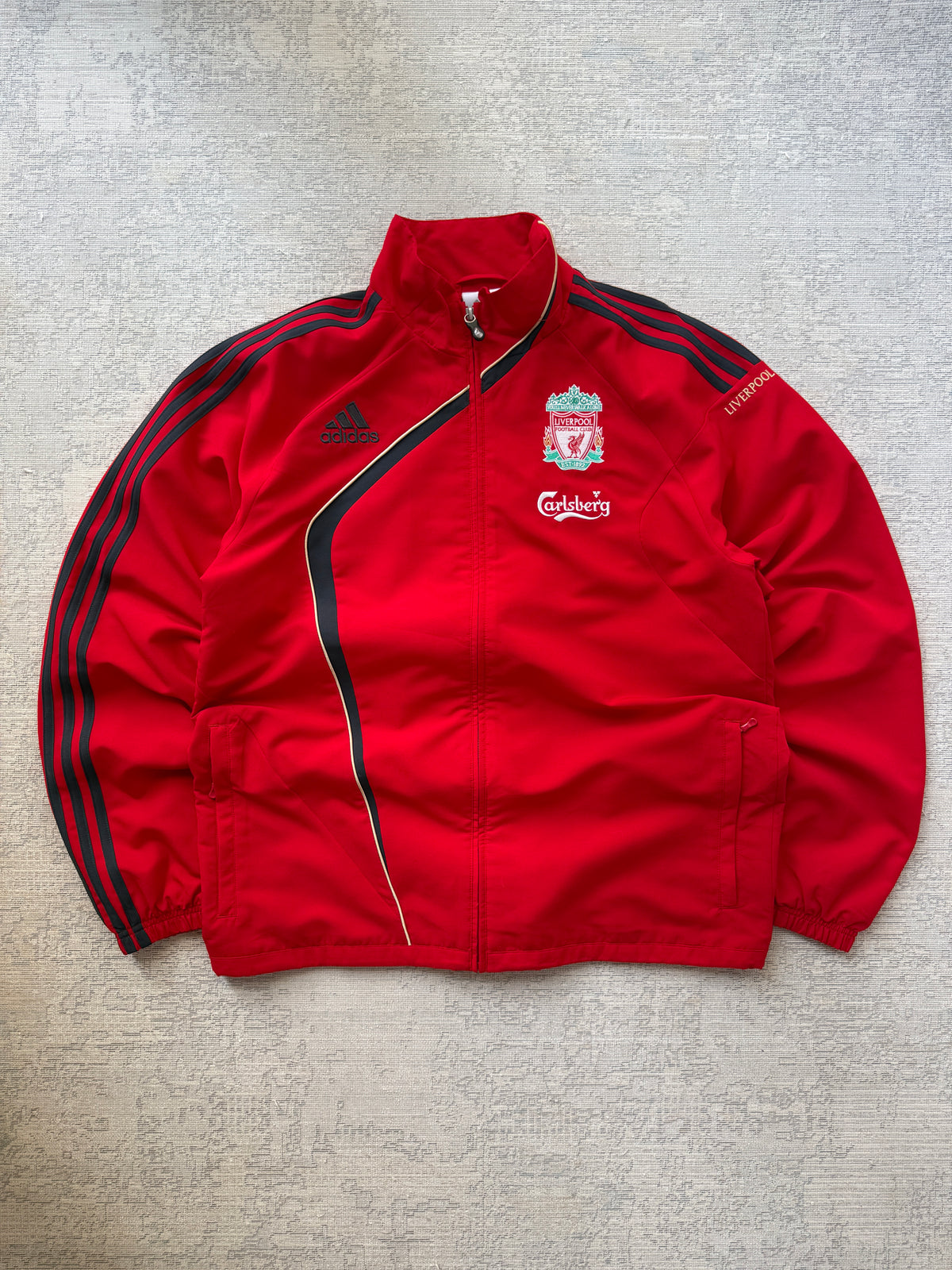 2009–10 Liverpool FC Adidas Track Jacket (M)