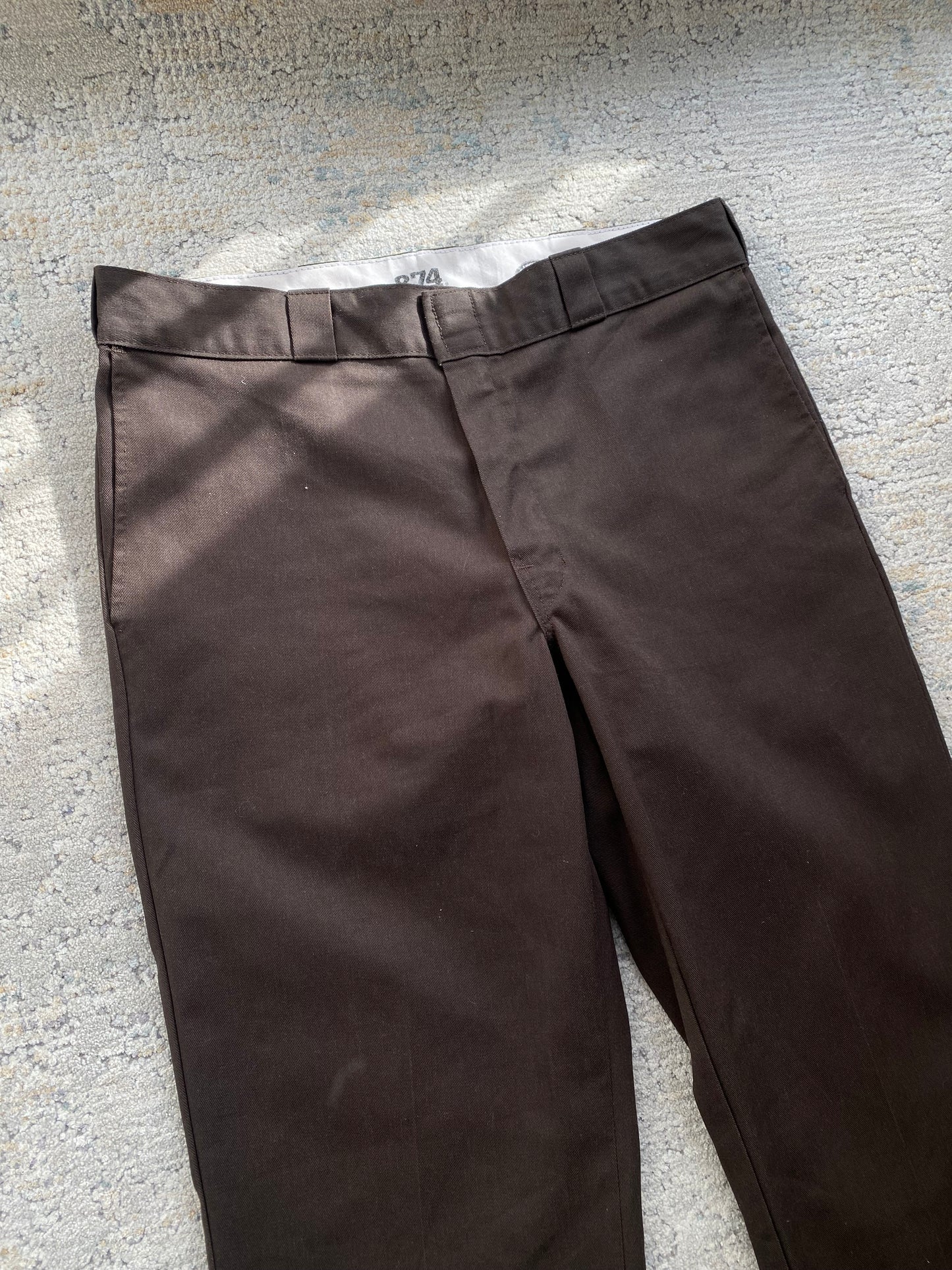 Dickies 874 Original Fit Pant Dark Brown (W36 L30)