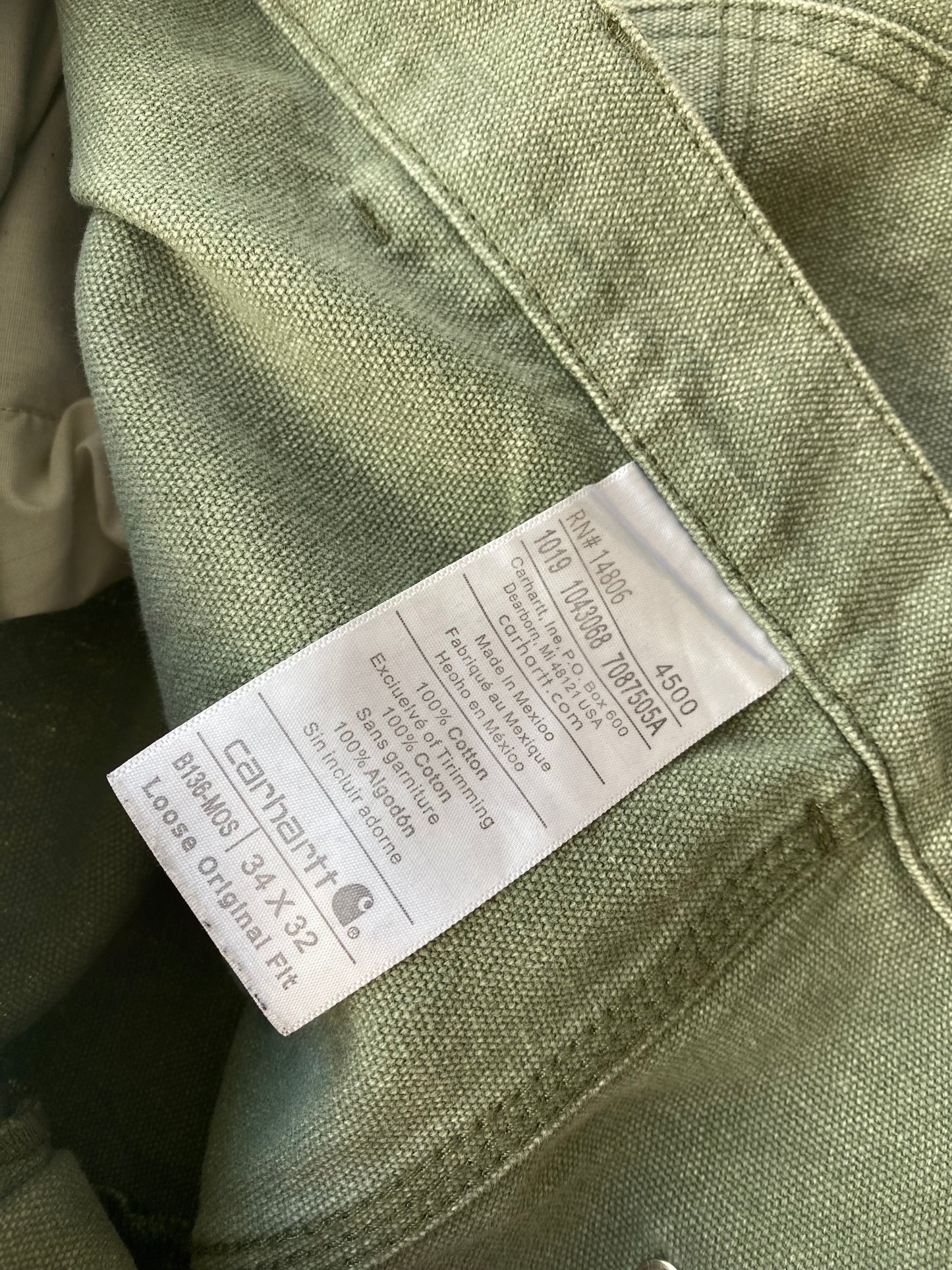 Carhartt Double Knee Original Loose Fit (W34 L32)