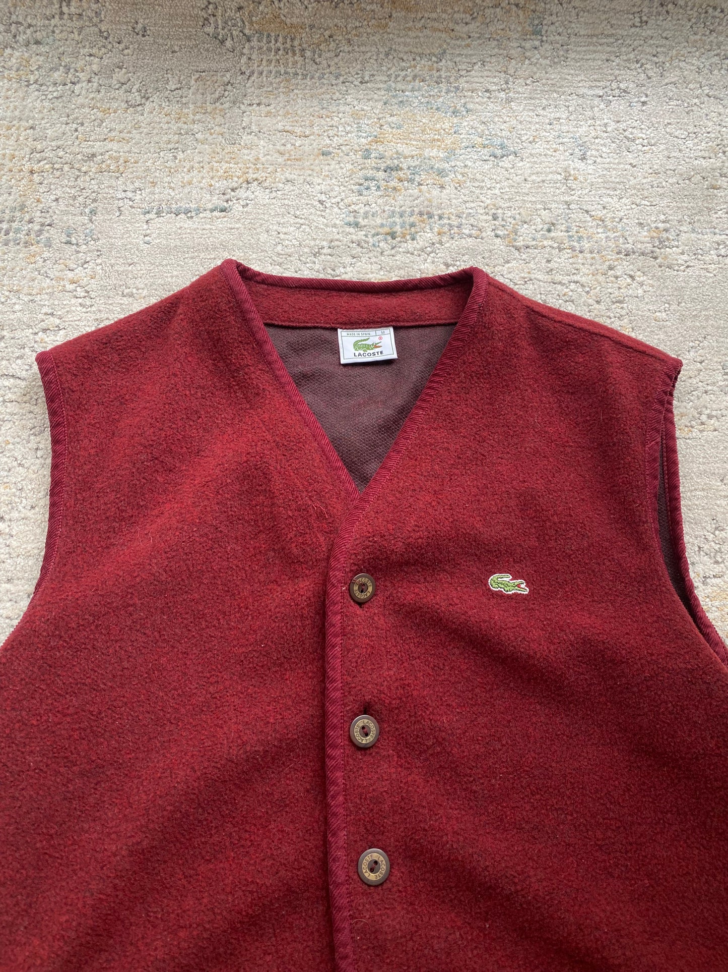 Lacoste 90’s Vintage Jumper Vest (M)