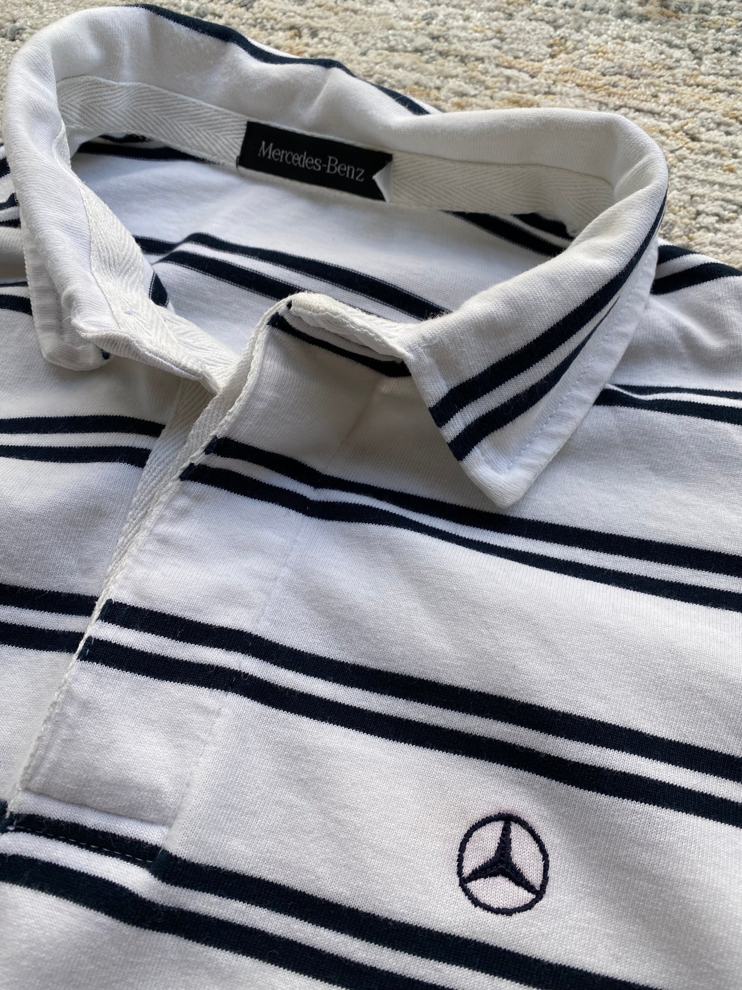 Mercedes-Benz Striped Polo LS