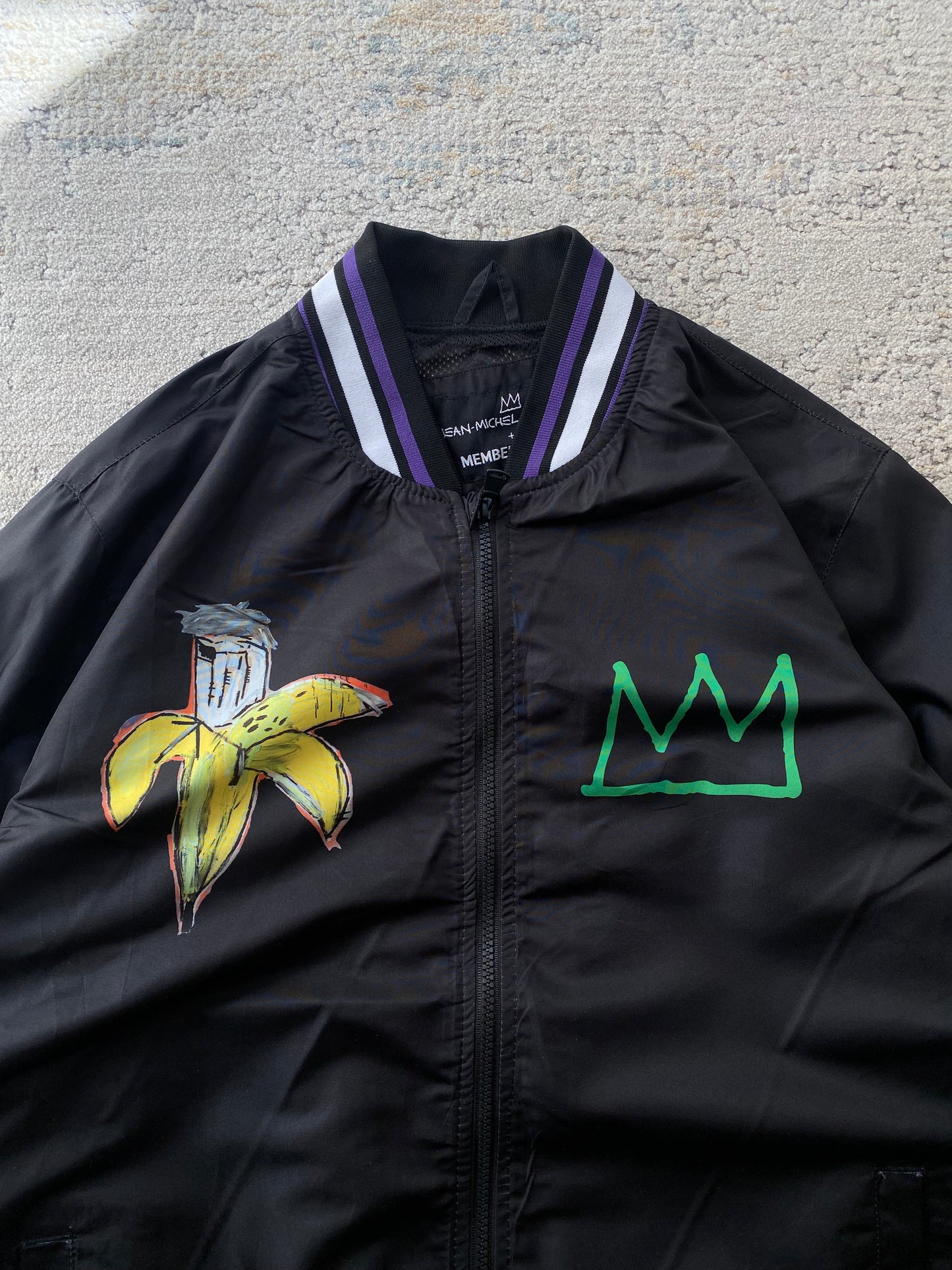 Jean Michel Basquiat Jacket Members Only (L)