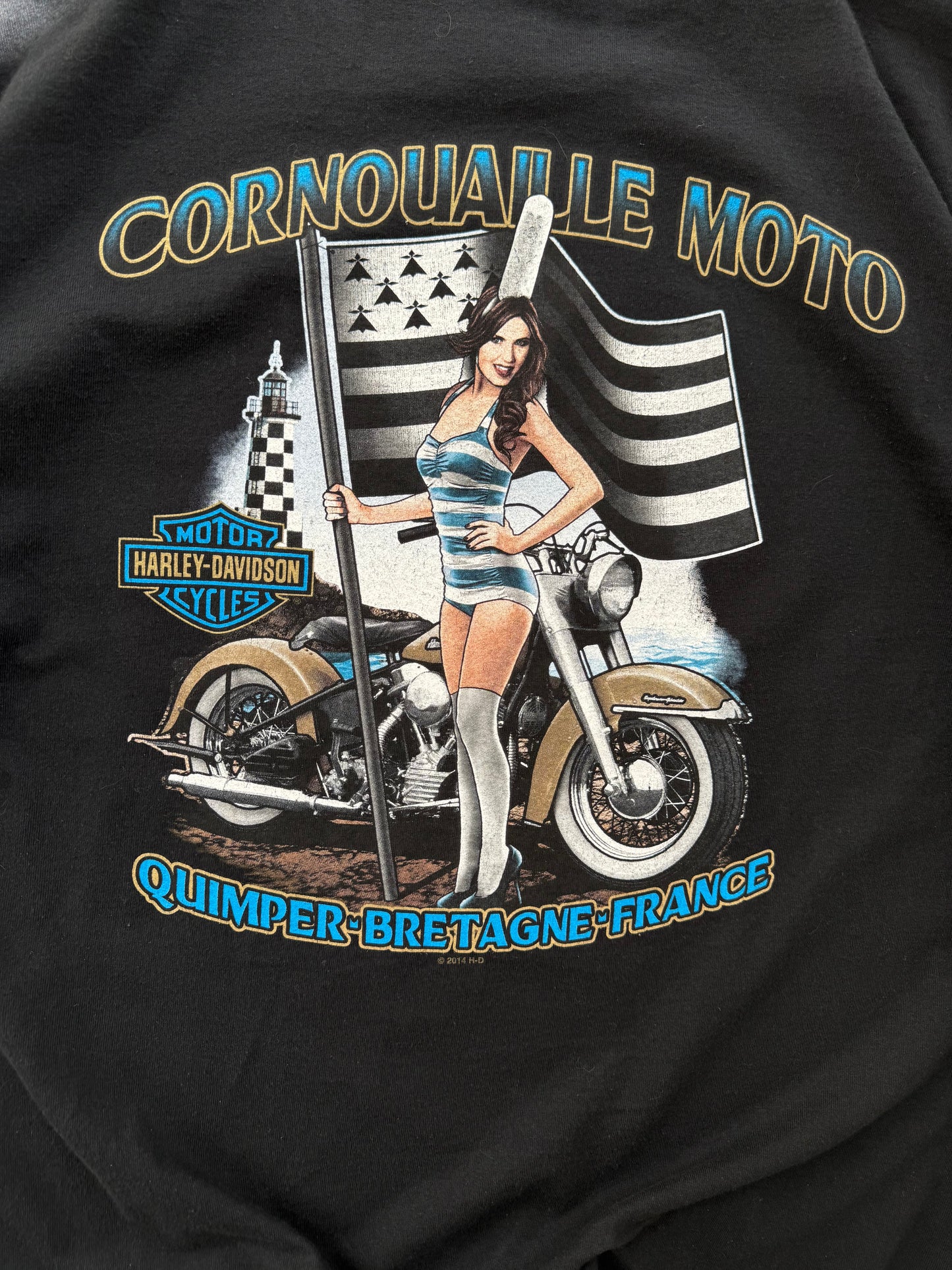 Harley Davidson Cornouaille Moto Tee (XL)
