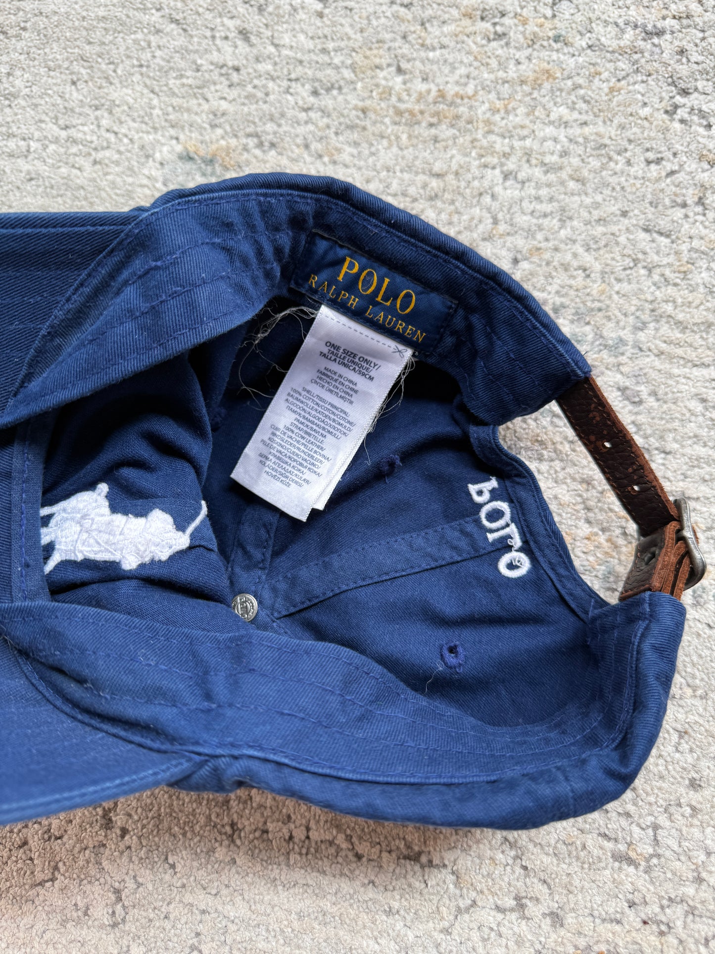 Ralph Lauren Front Logo Cap (OS)