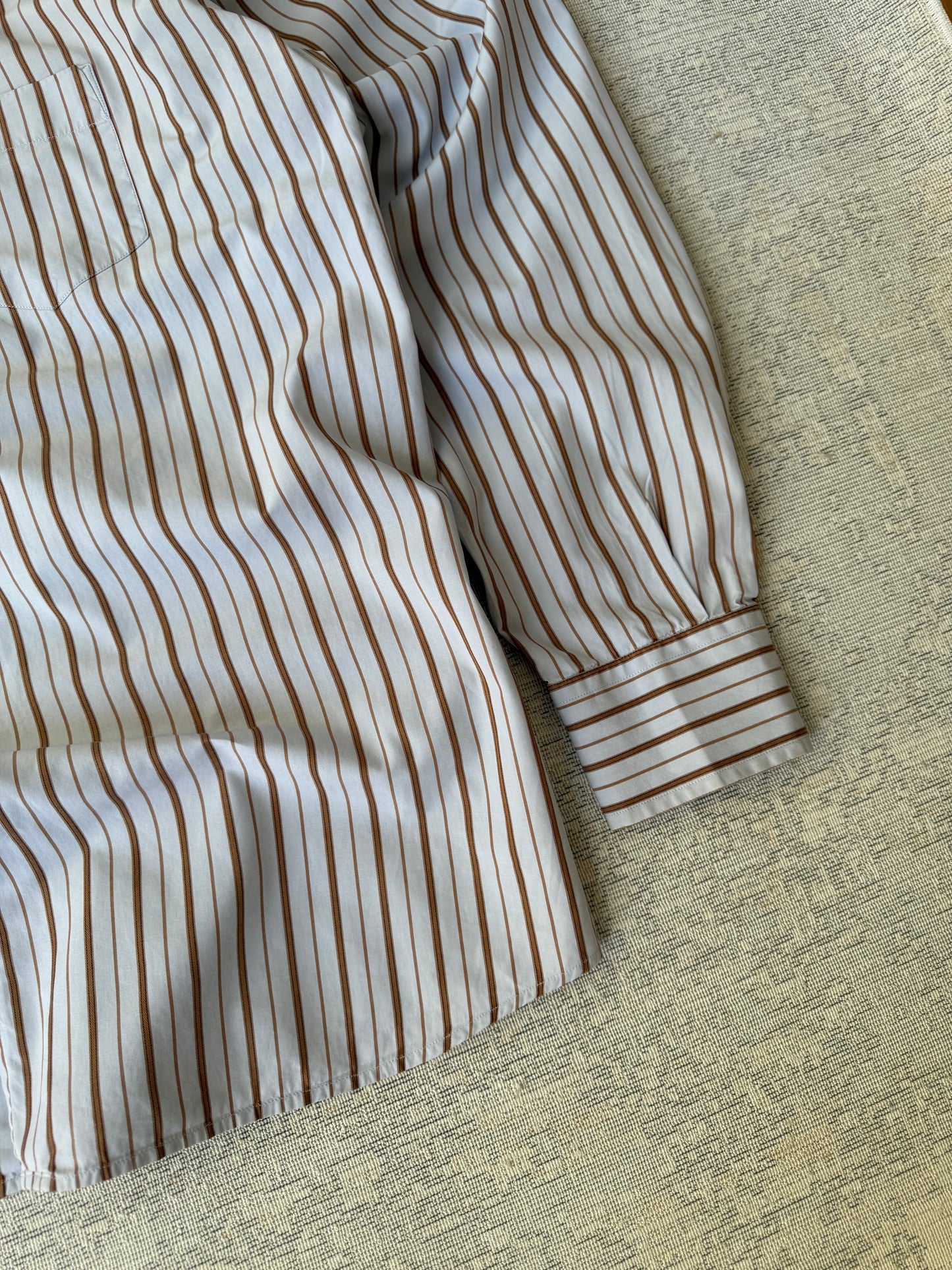Dolce Gabana Striped Ls Shirt (M)