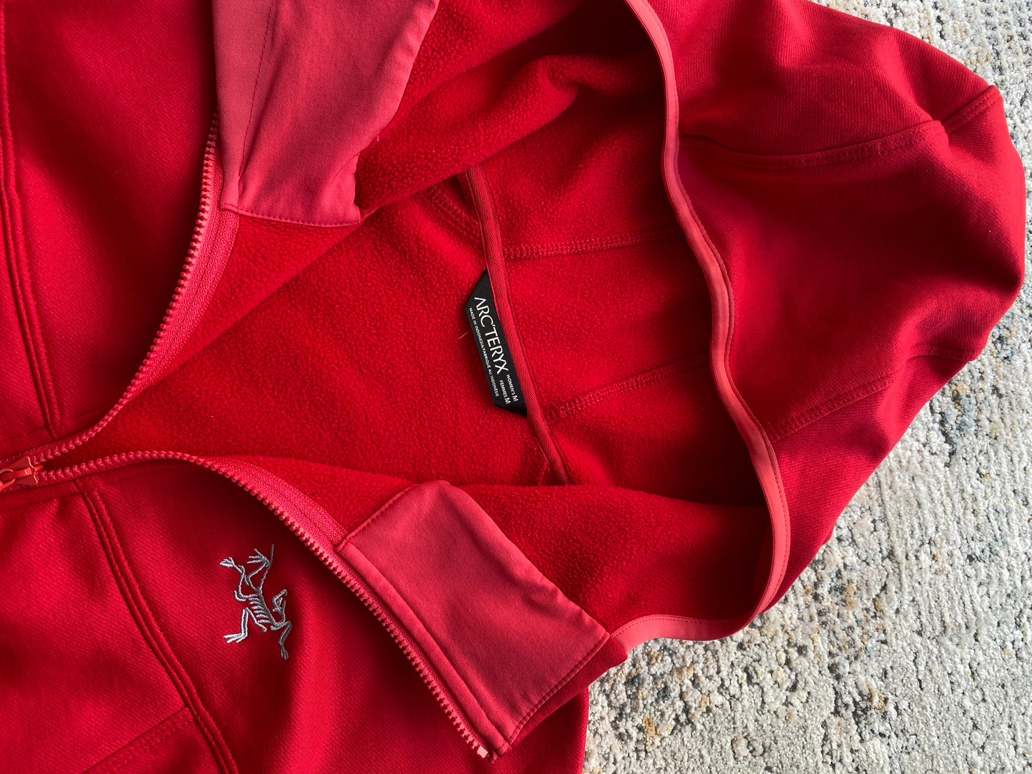 Arc’teryx Full Zip Fleece Hoodie (M)