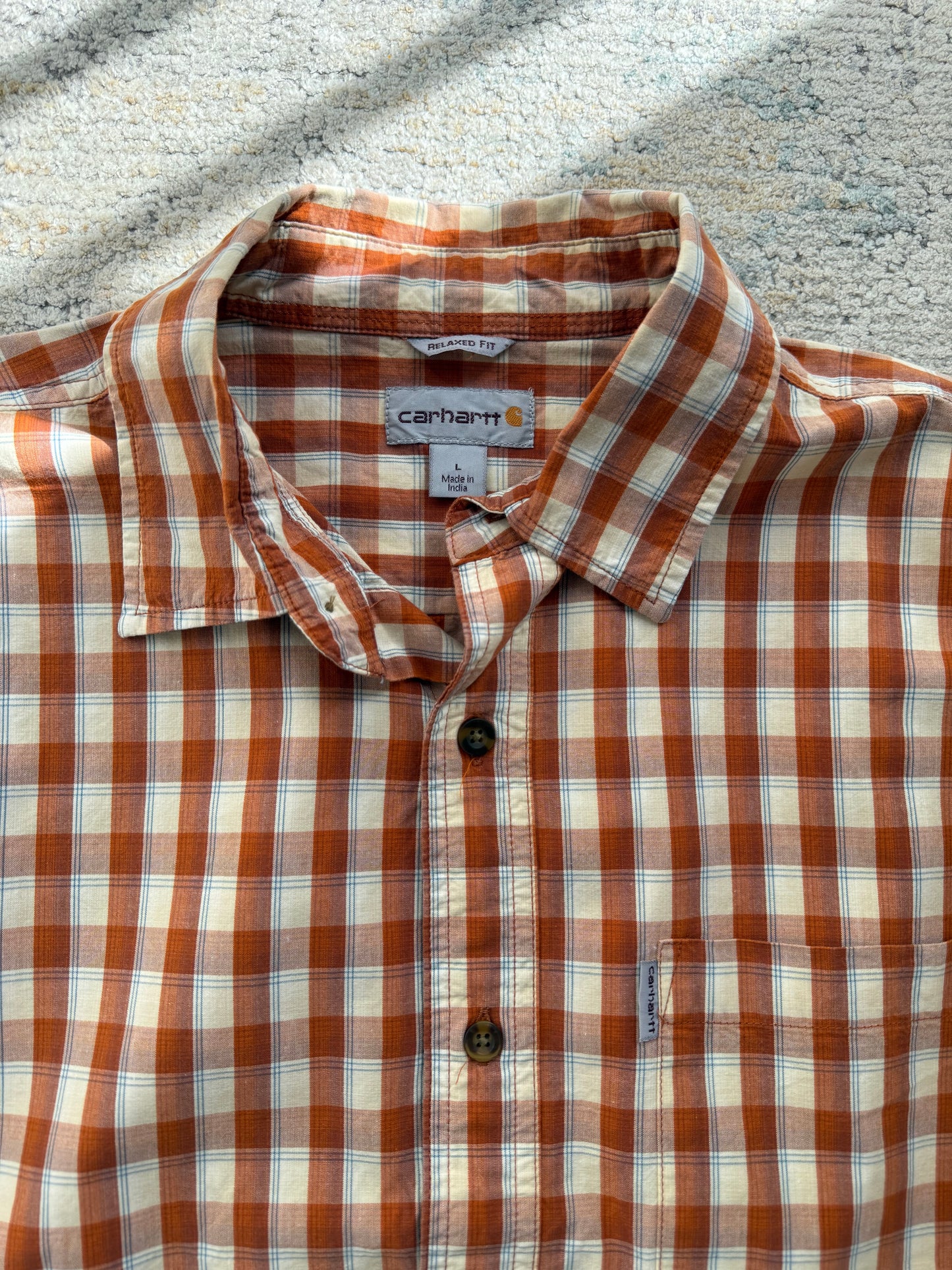 Carhartt Short-Sleeve Relaxed Fit Shirt (L)