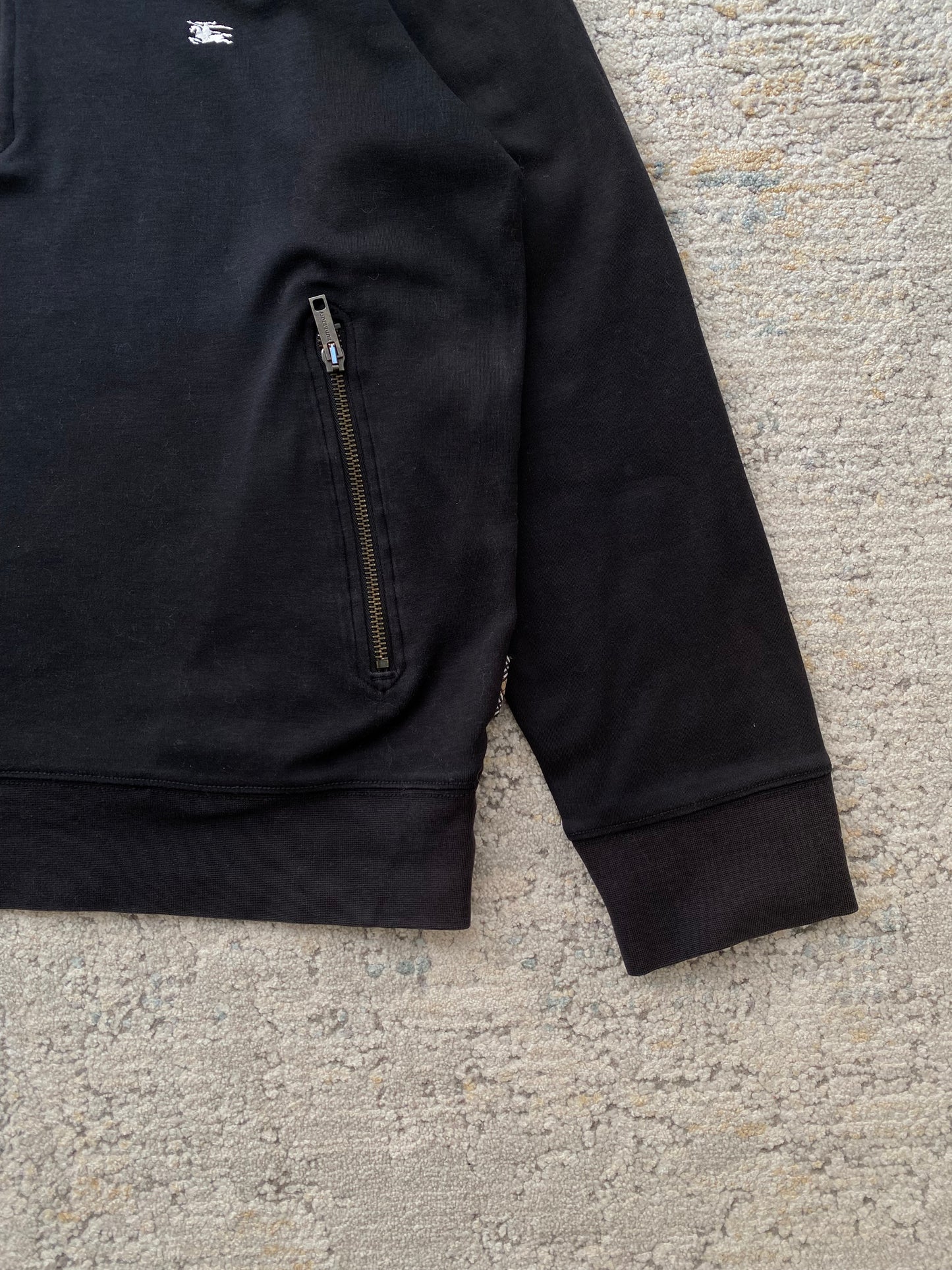 Burberry Half Zip Sweater