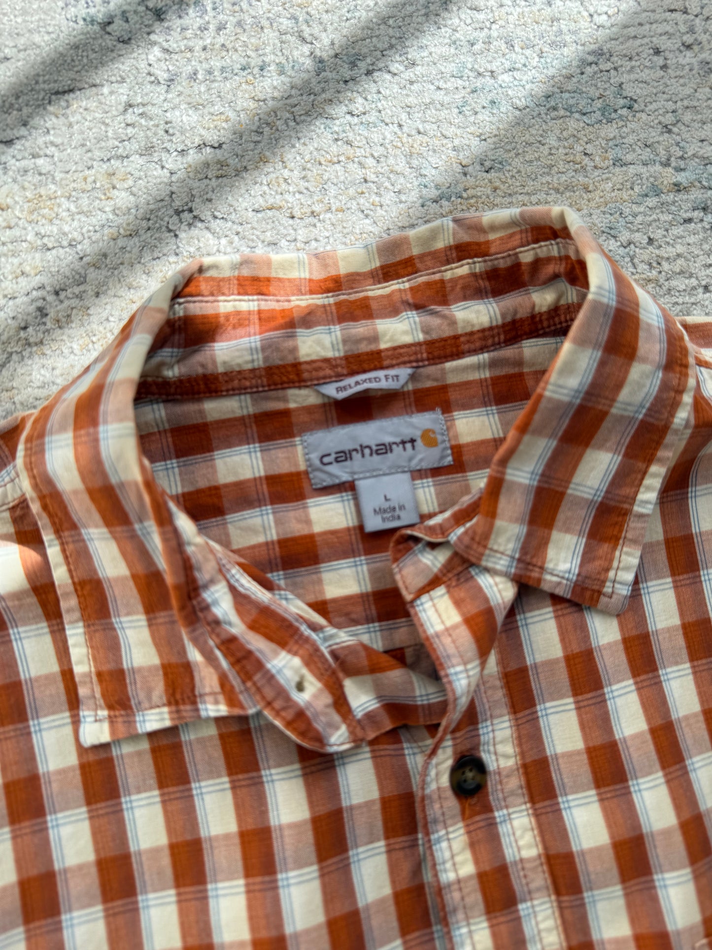 Carhartt Short-Sleeve Relaxed Fit Shirt (L)