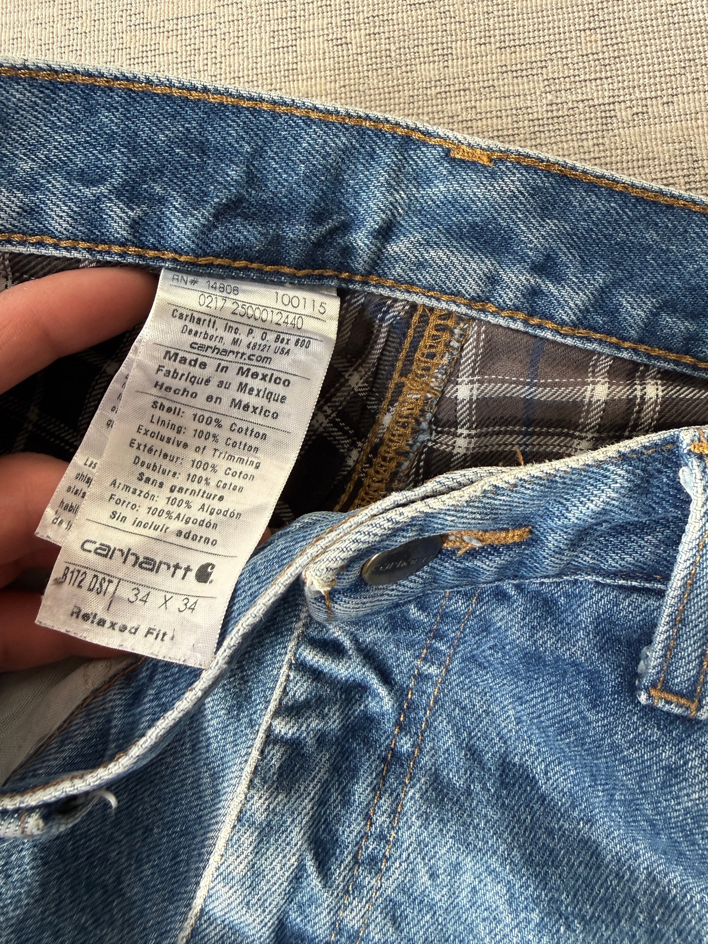 Carhartt B172 Jeans (W34 L34)