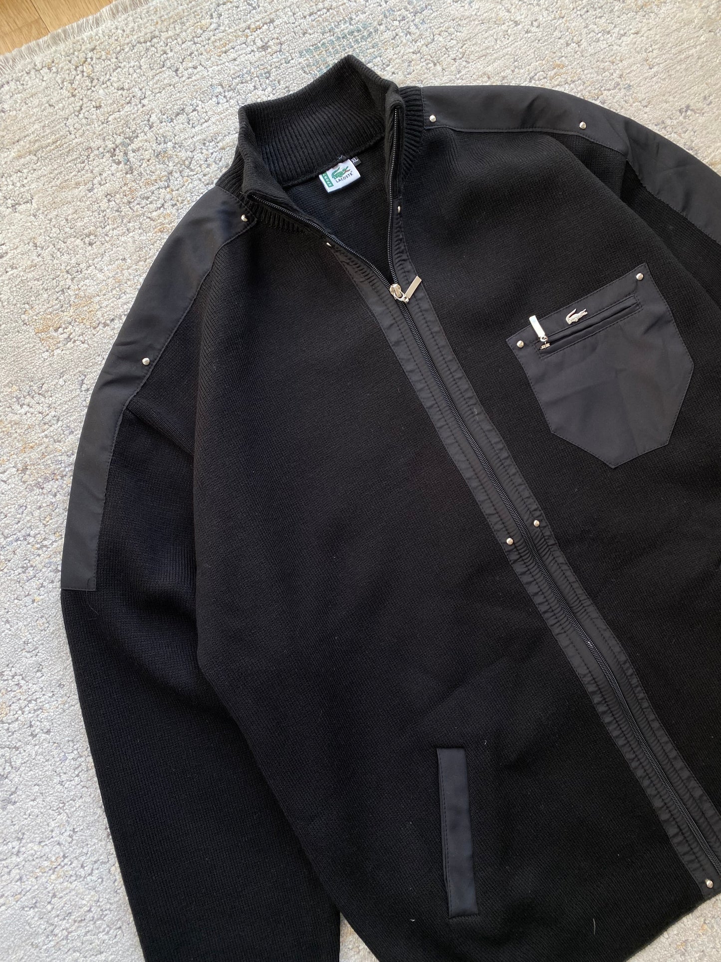 Lacoste Full-Zip Sweater (XL)
