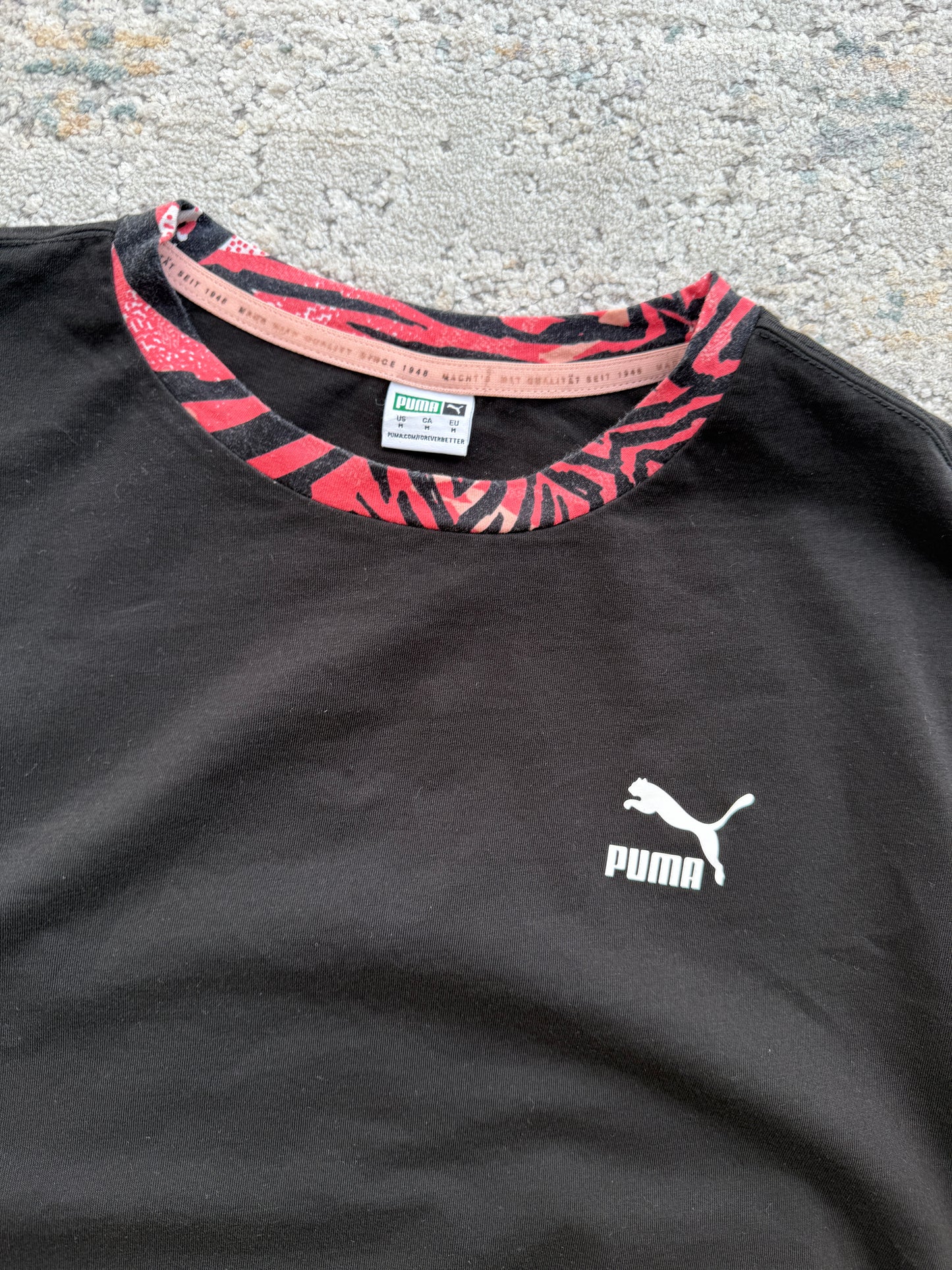 Puma Oversized Crop Tee (M)
