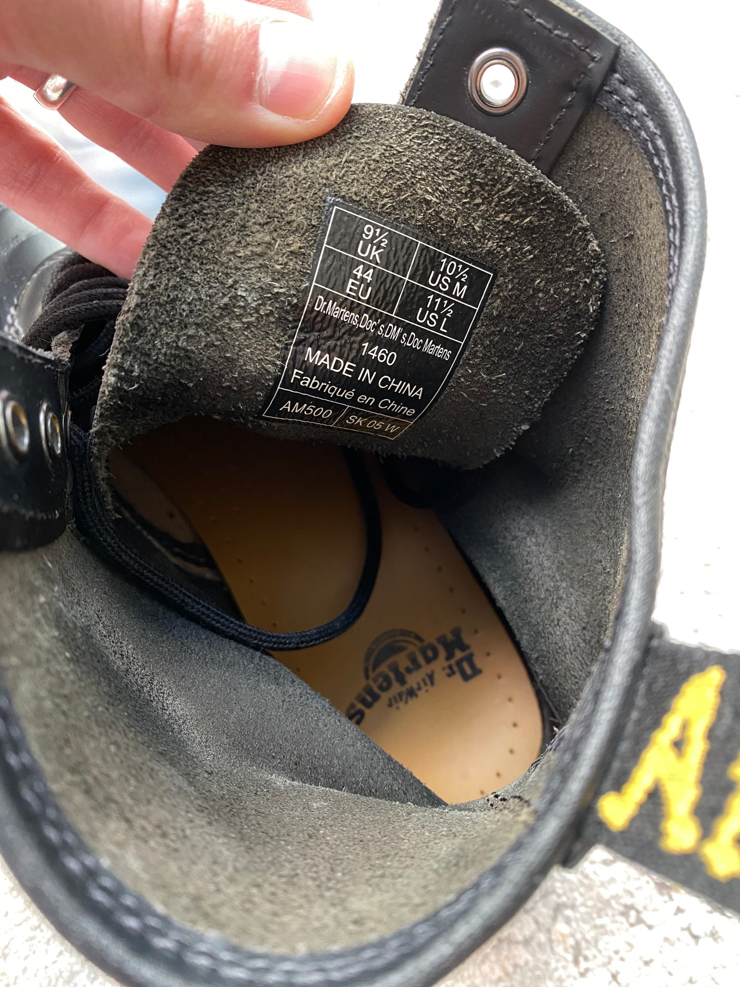 Dr Martens 1460 Smooth Leather Boots (44)