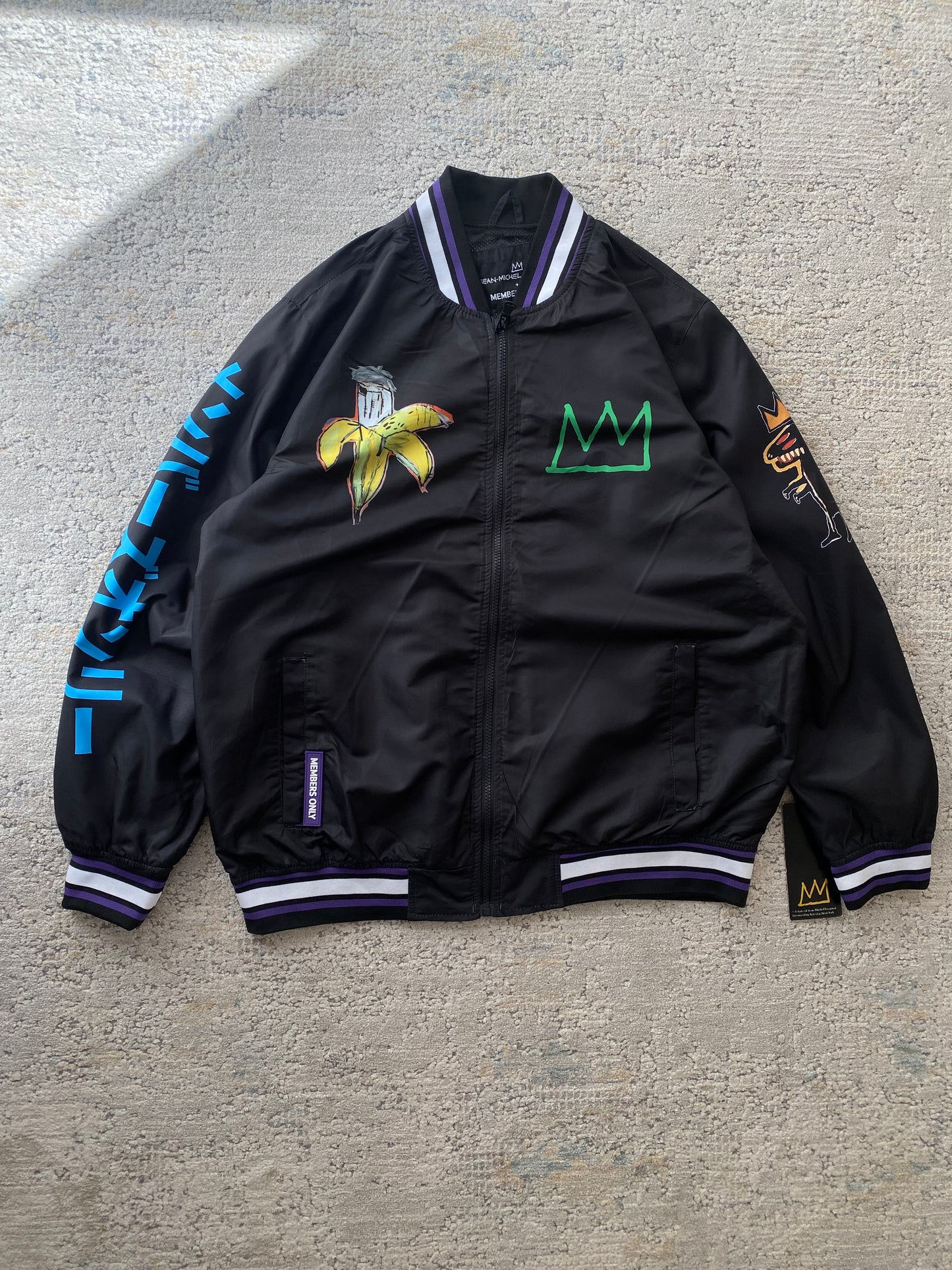 Jean Michel Basquiat Jacket Members Only (L)