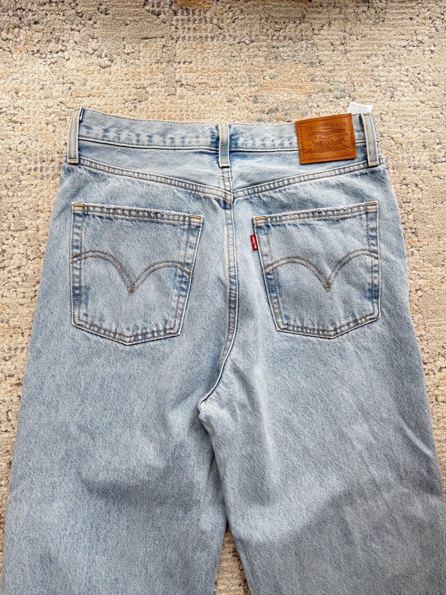 Levi’s 501 Ribcage Straight Ankle Jeans (W29)