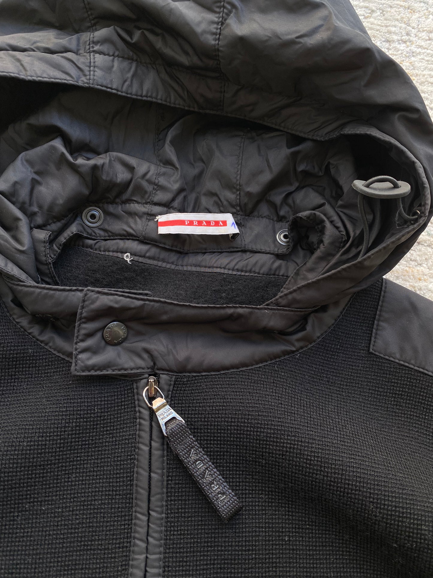 Prada 00’s Sportswear Hoodie (M)