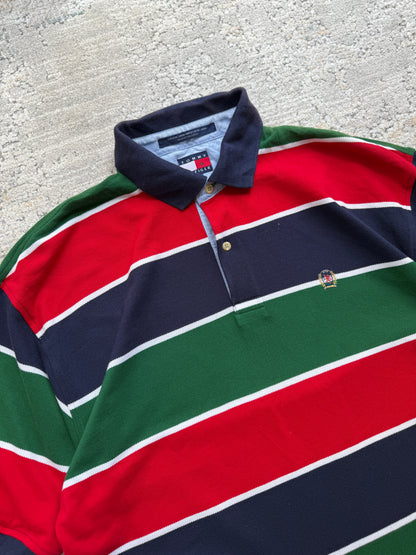Tommy Hilfiger 100% Cotton Polo Tee (L)