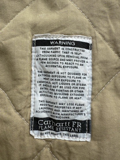 Carhartt FR Vintage Jacket in Marine Blue Made in US (XL)