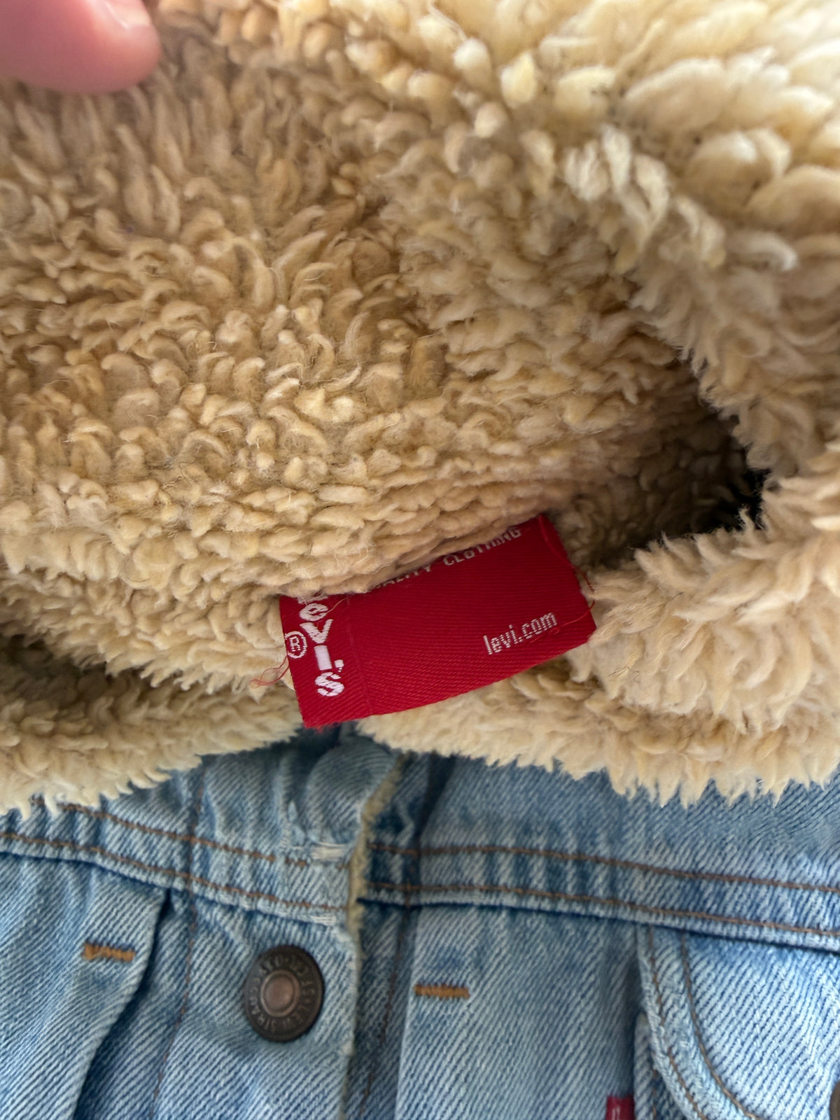 Levi’s Sherpa Trucker Jacket (S)
